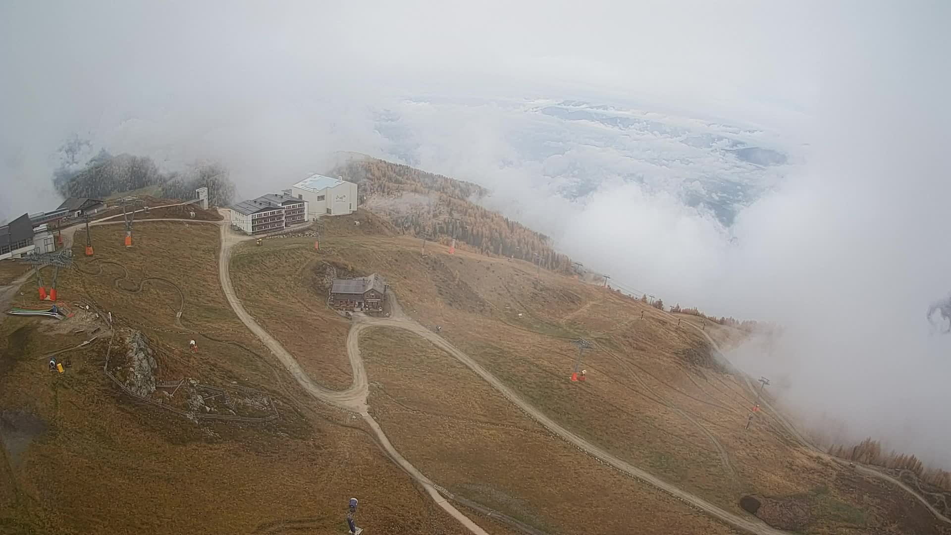 Smučišče Kronplatz – vrh | pogled na Bruneck