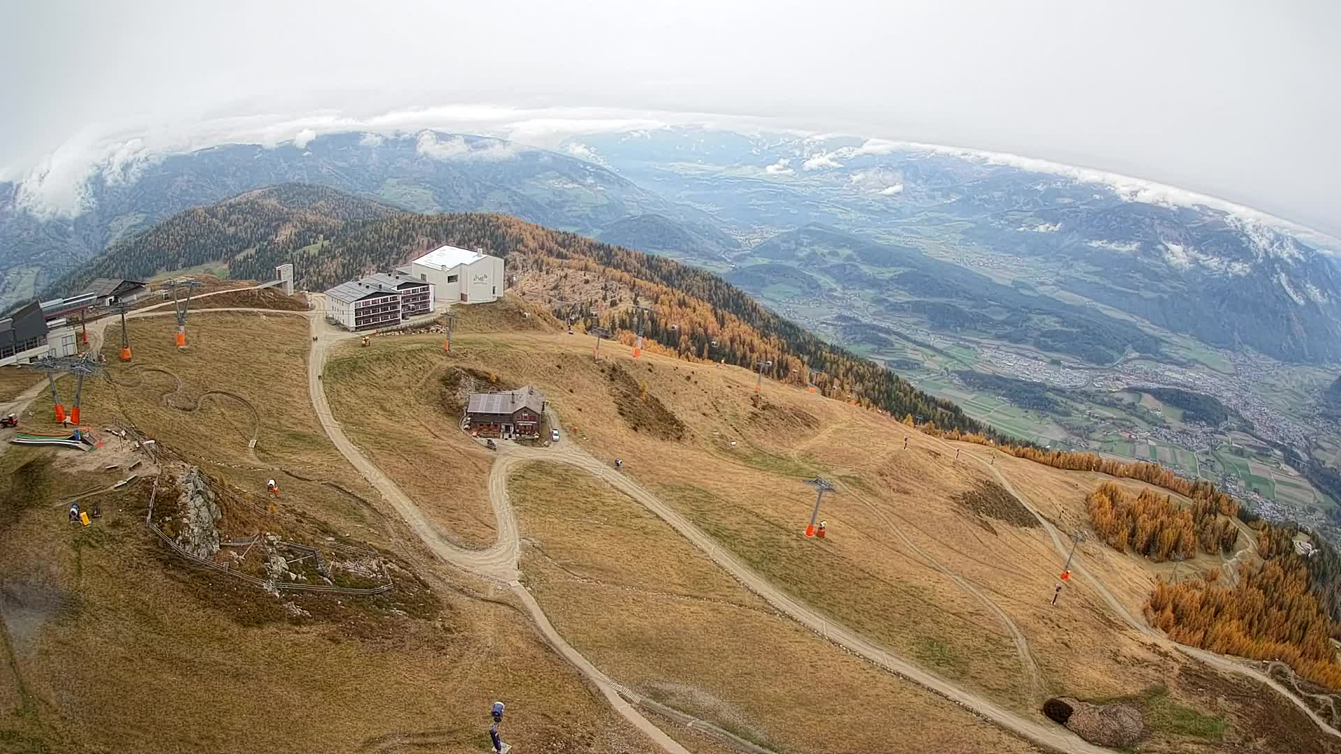 Skijalište Kronplatz – vrh | pogled na Bruneck