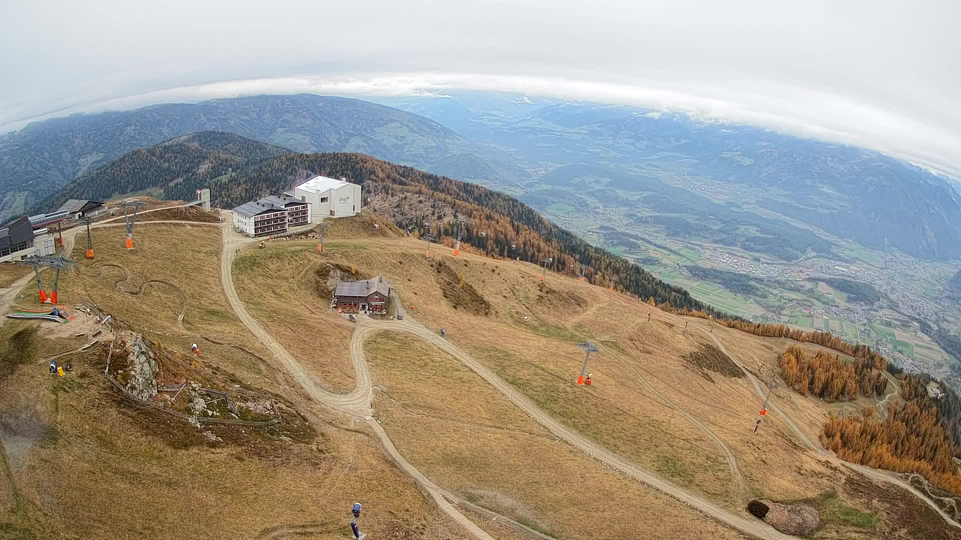Skijalište Kronplatz – vrh | pogled na Bruneck