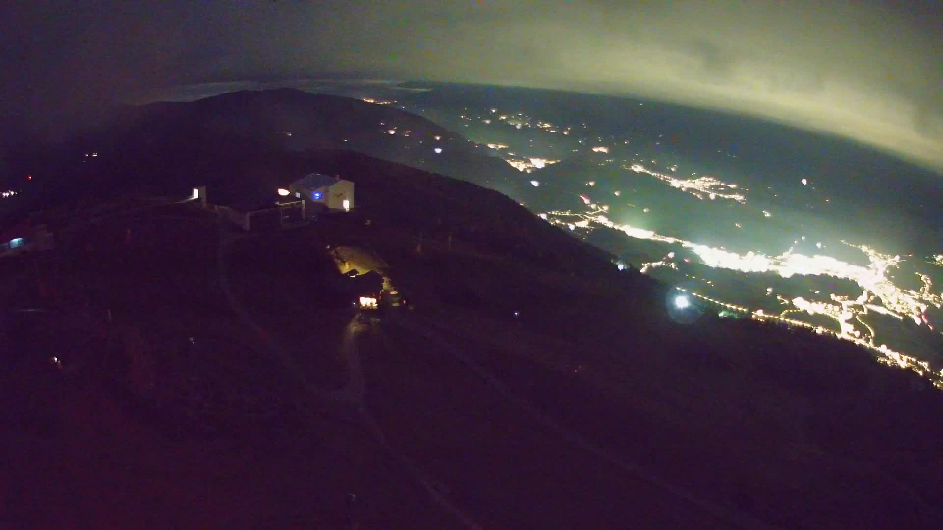 Kronplatz peak Ski resort | view to Bruneck