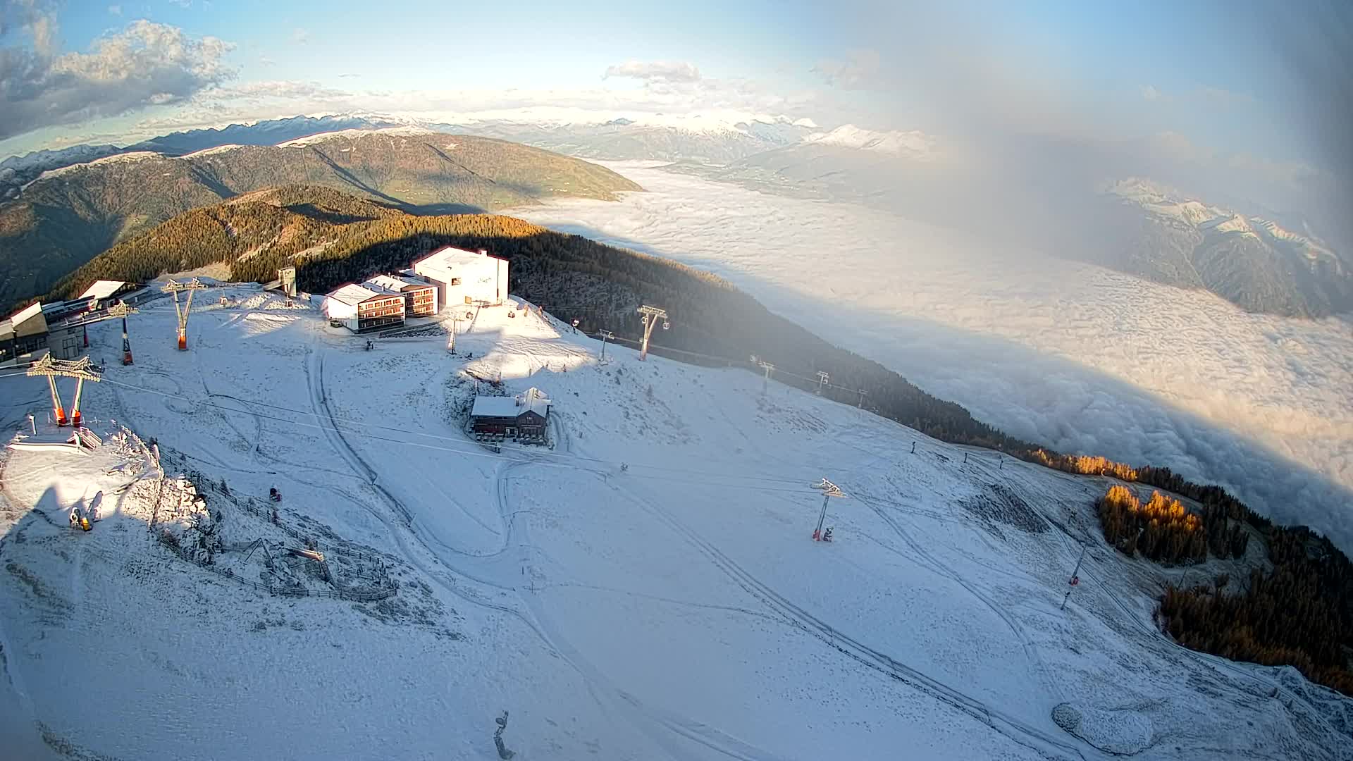 Skijalište Kronplatz – vrh | pogled na Bruneck