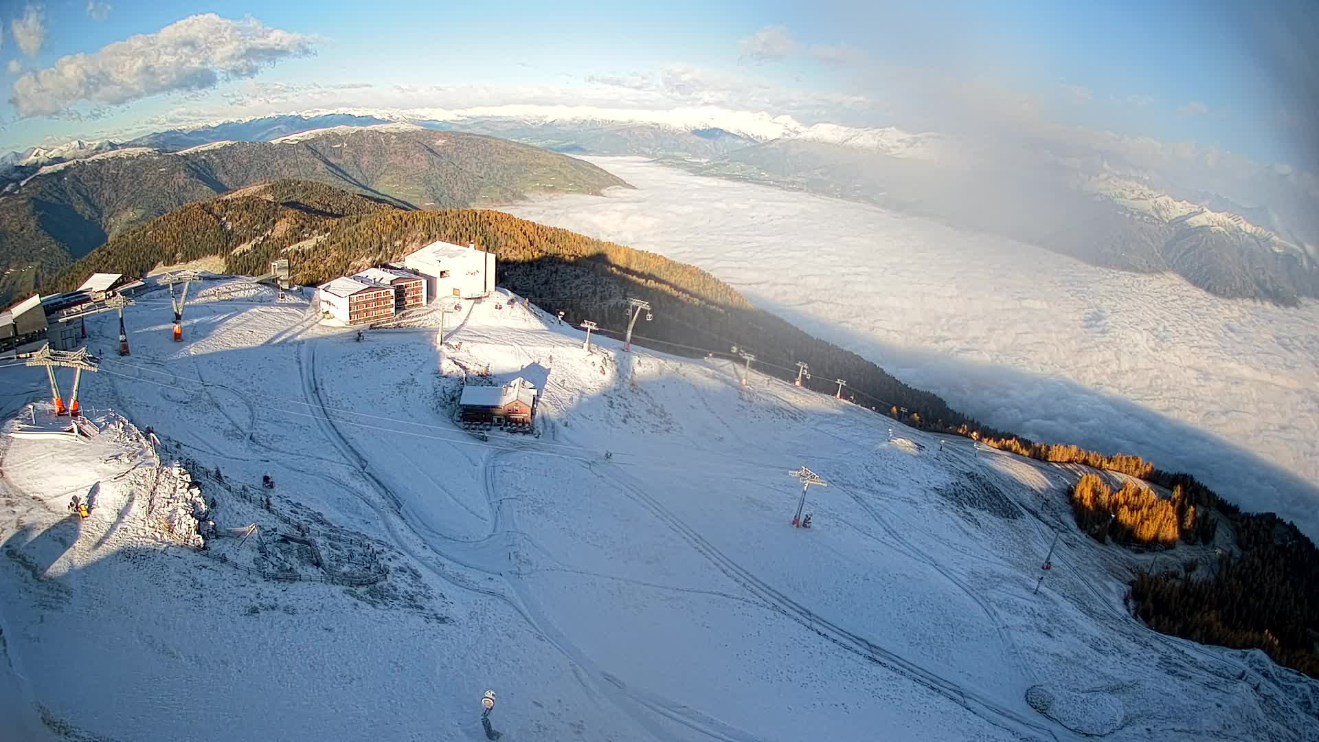 Skijalište Kronplatz – vrh | pogled na Bruneck
