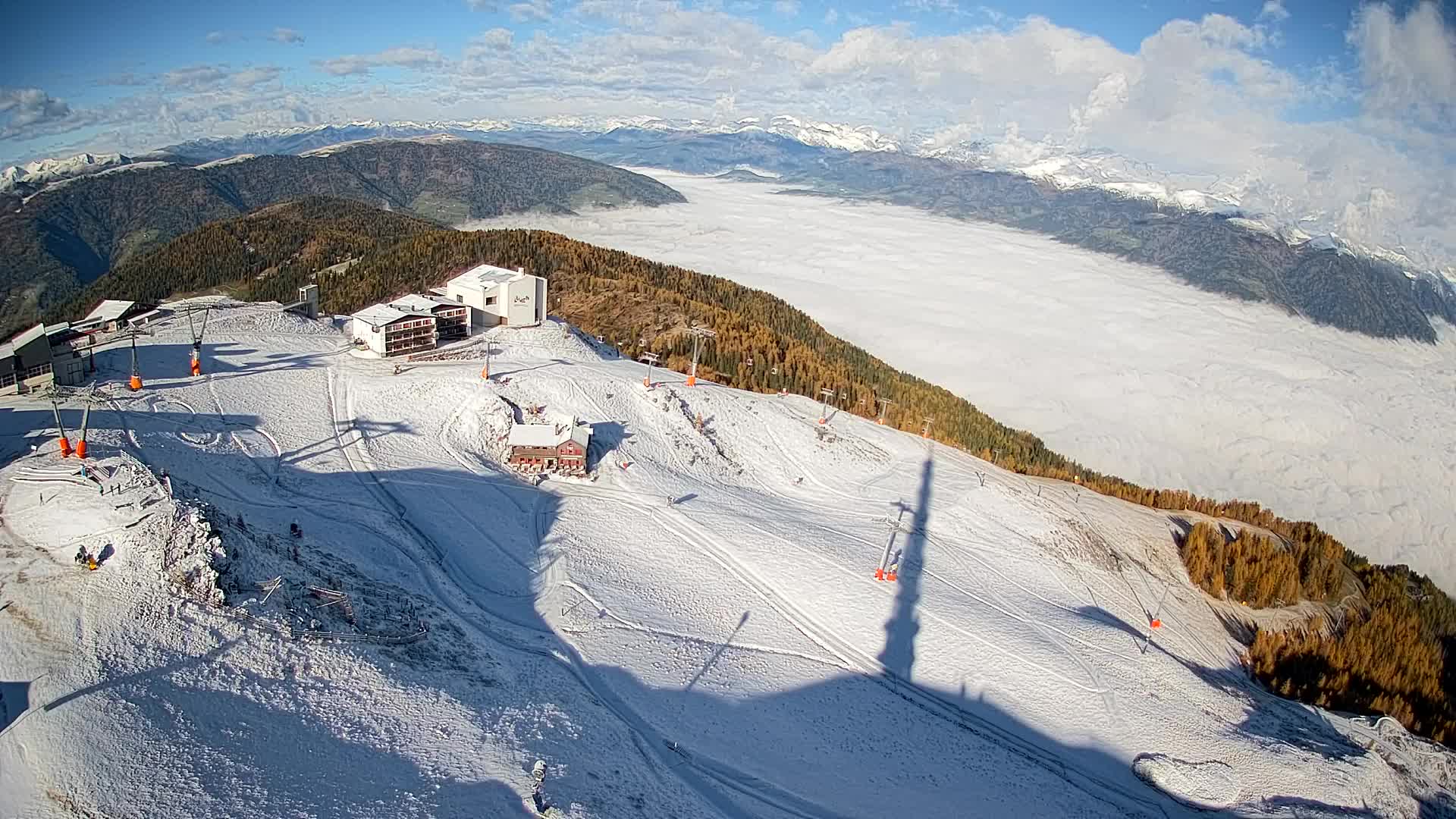 Skijalište Kronplatz – vrh | pogled na Bruneck