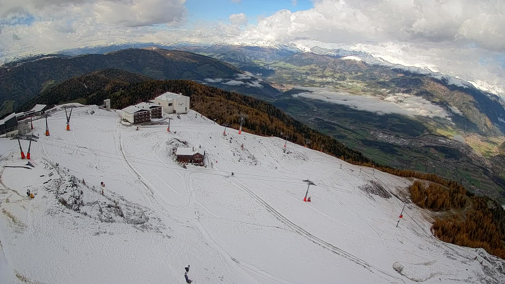 Skijalište Kronplatz – vrh | pogled na Bruneck