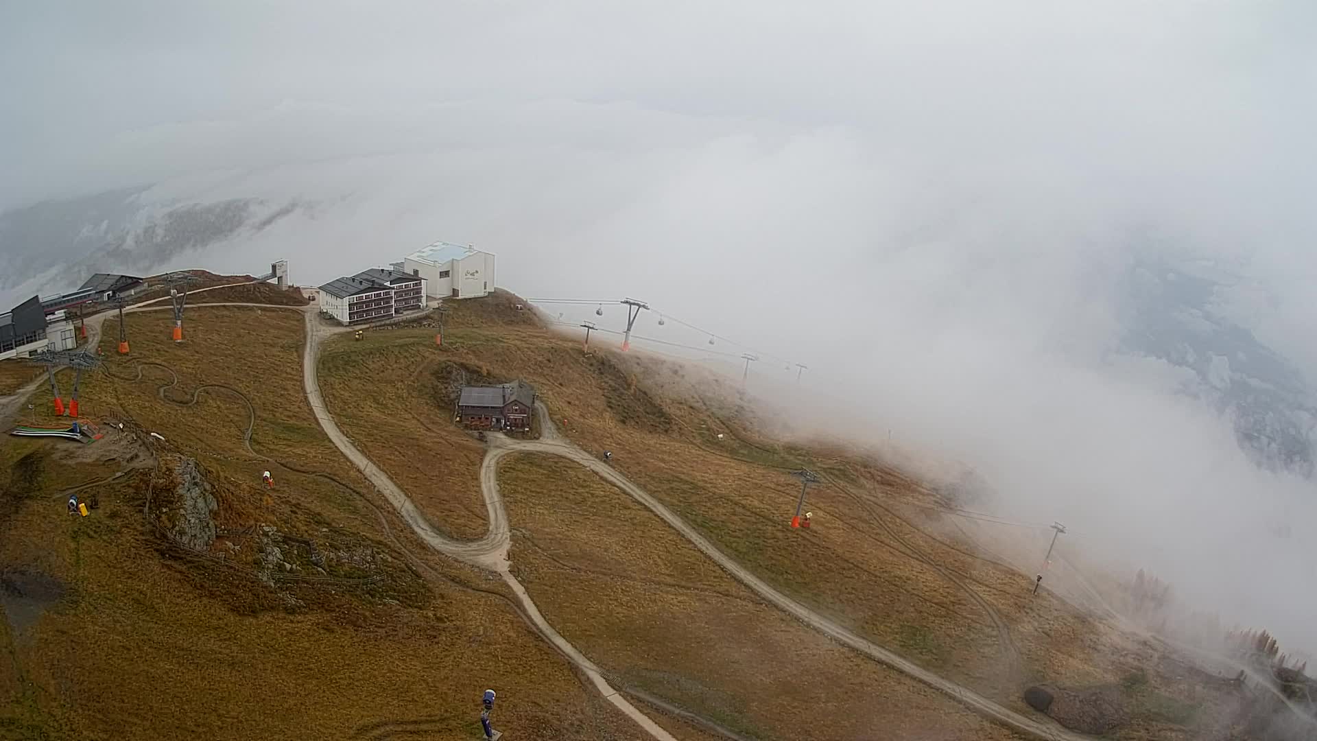 Skigebiet Kronplatz Gipfel | Blick auf Bruneck