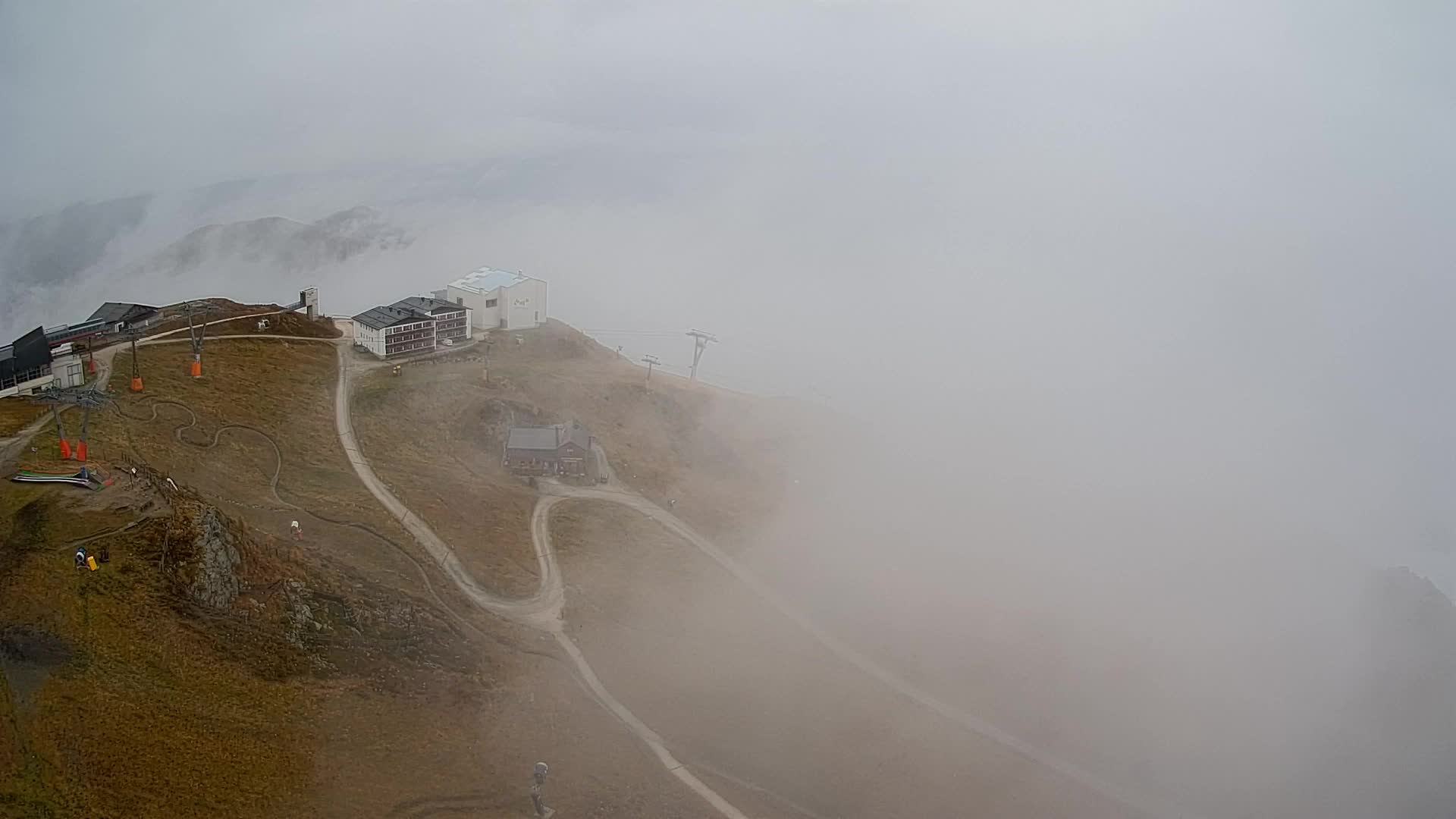 Skigebiet Kronplatz Gipfel | Blick auf Bruneck
