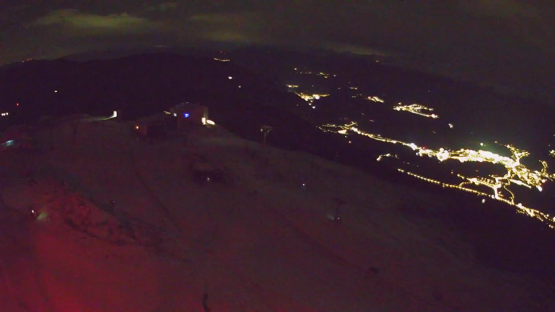 Kronplatz peak Ski resort | view to Bruneck