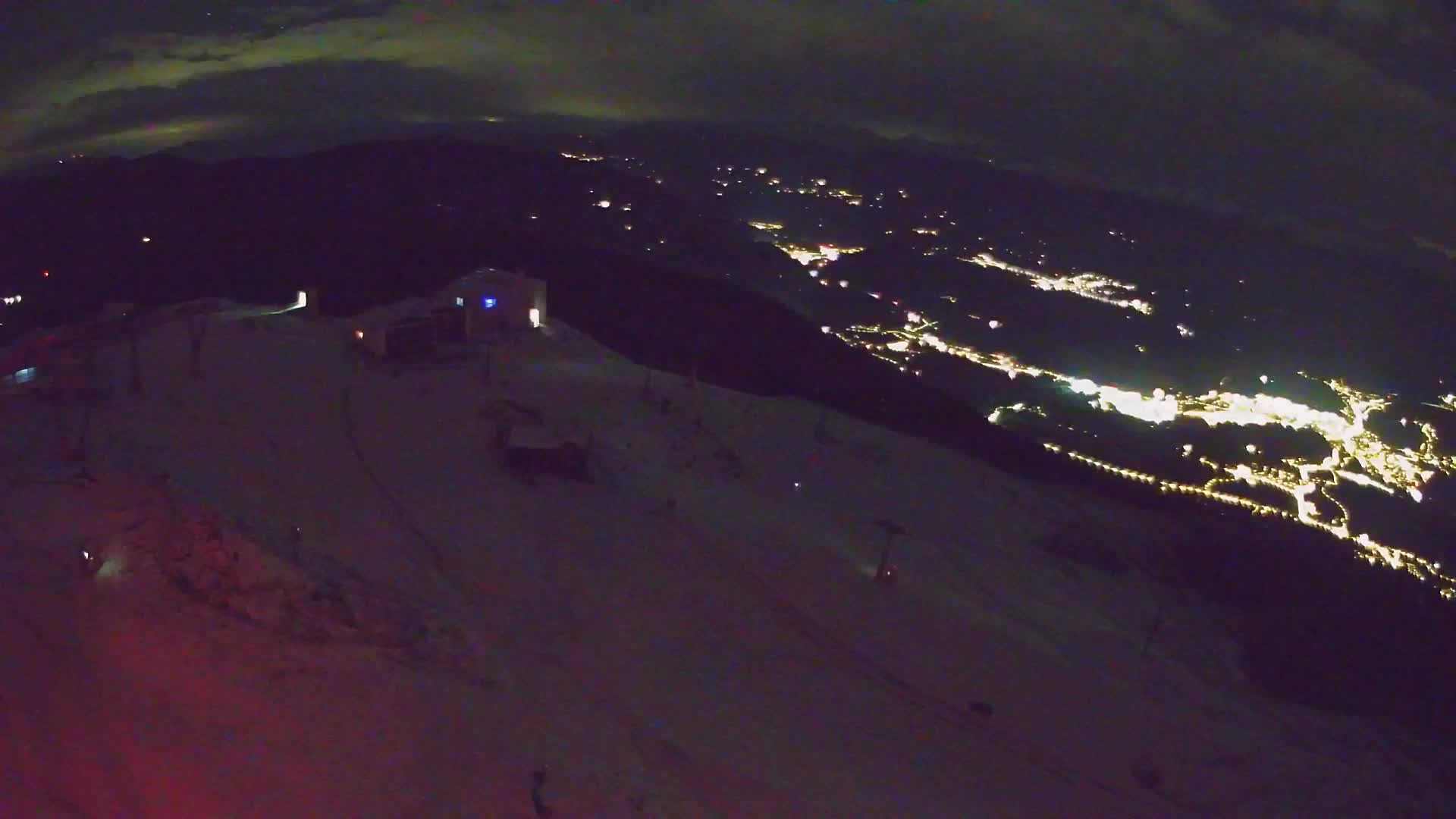 Kronplatz peak Ski resort | view to Bruneck
