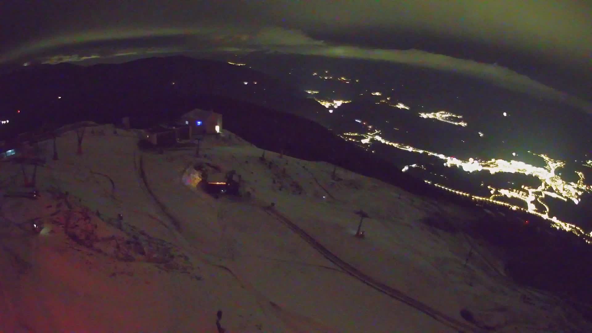 Skigebiet Kronplatz Gipfel | Blick auf Bruneck