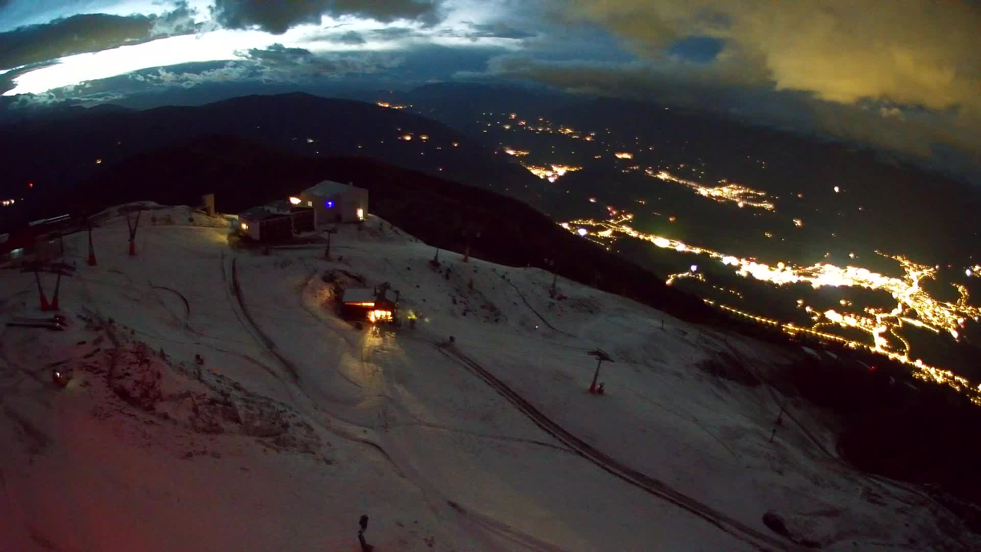 Smučišče Kronplatz – vrh | pogled na Bruneck
