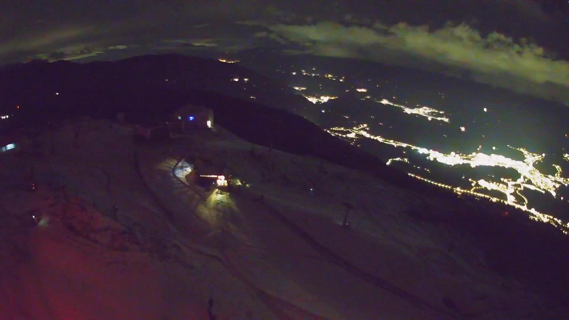 Skigebiet Kronplatz Gipfel | Blick auf Bruneck