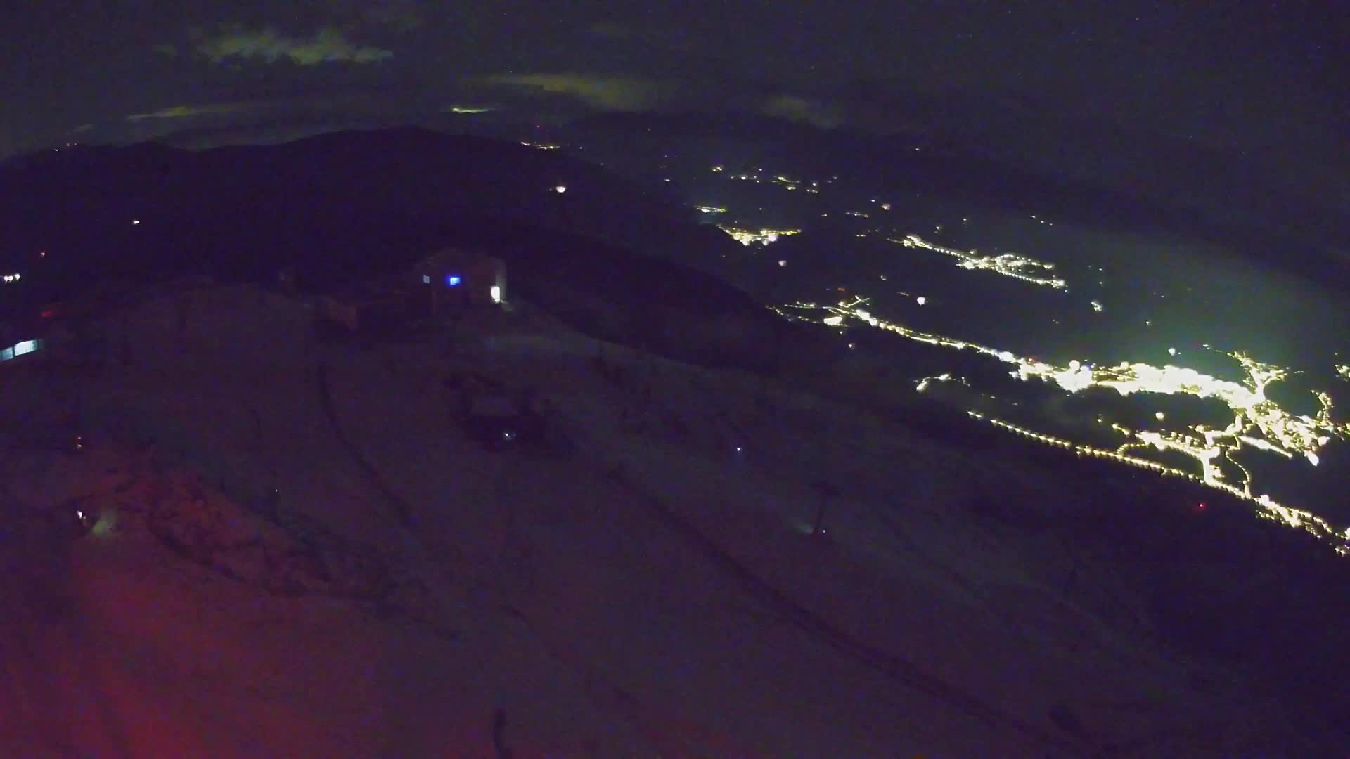 Kronplatz peak Ski resort | view to Bruneck