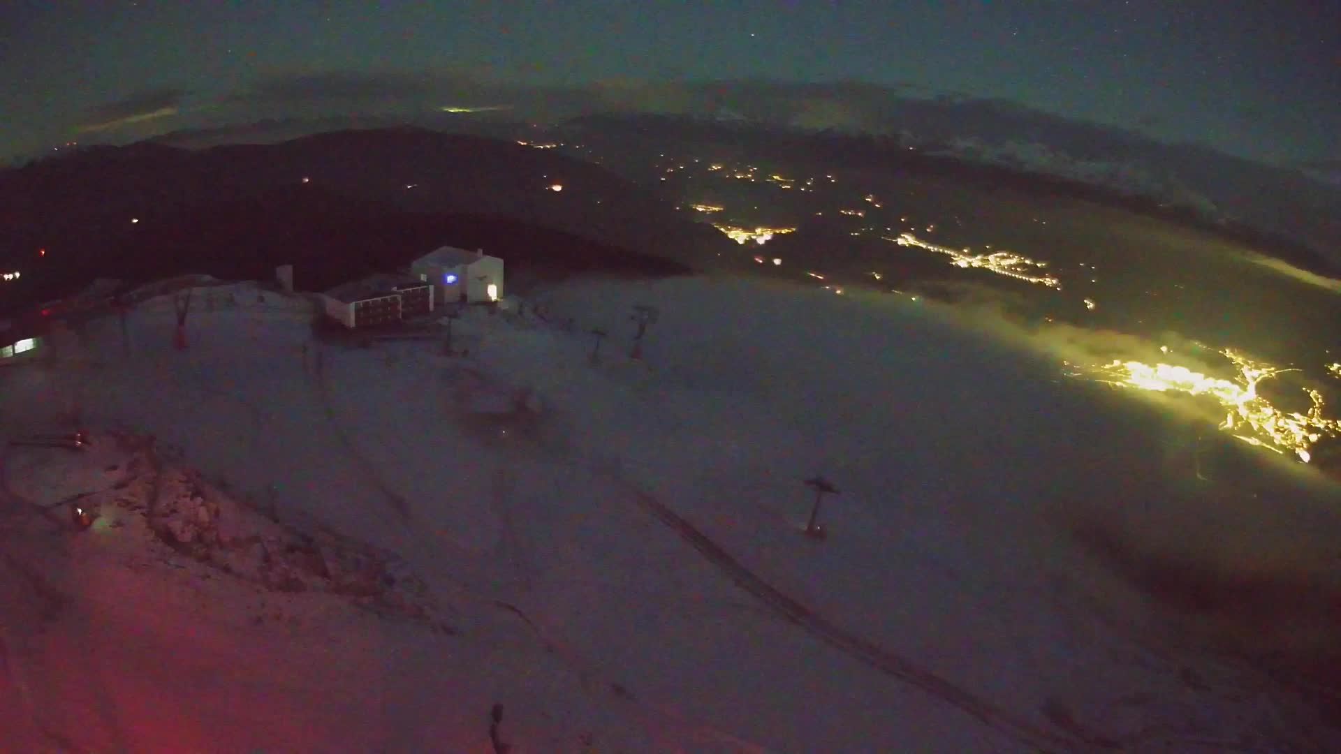 Smučišče Kronplatz – vrh | pogled na Bruneck