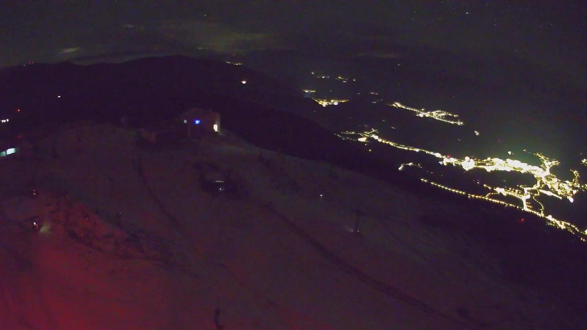 Kronplatz peak Ski resort | view to Bruneck