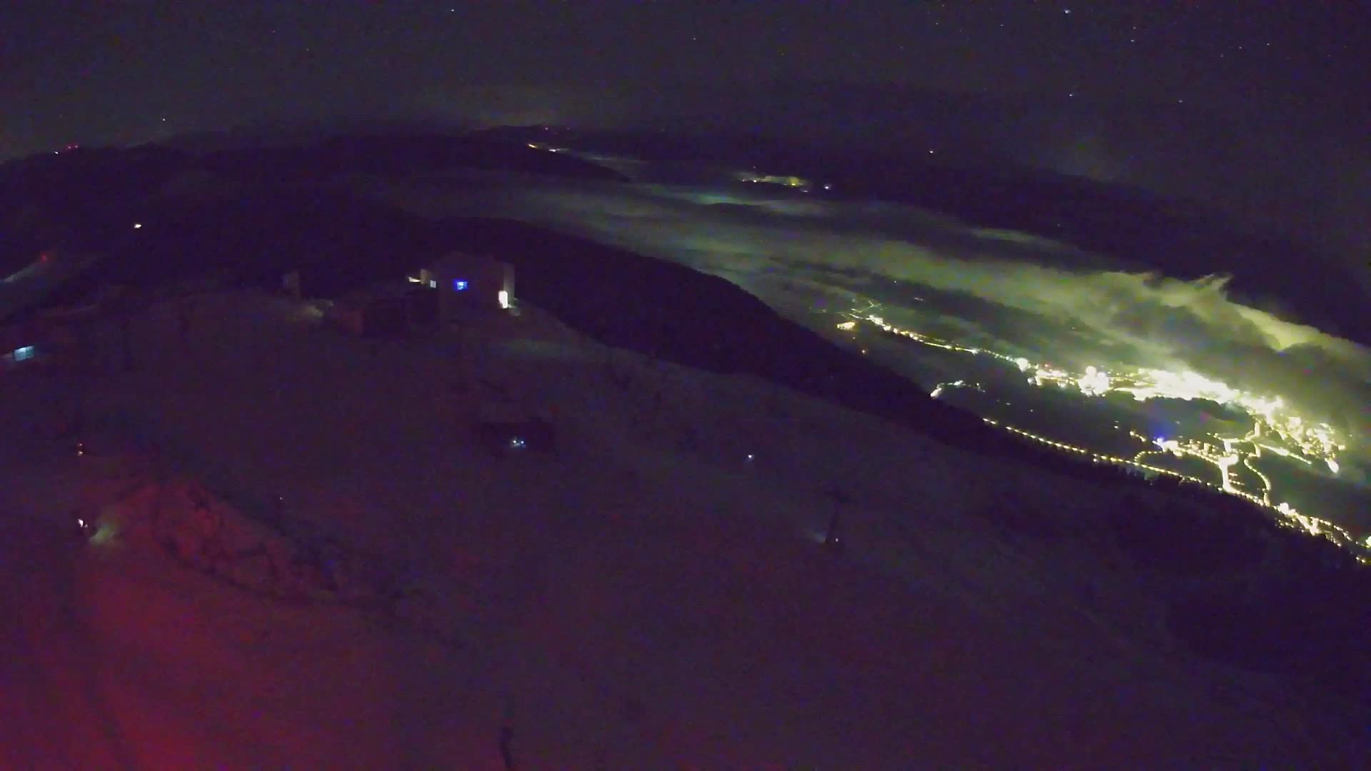 Kronplatz peak Ski resort | view to Bruneck