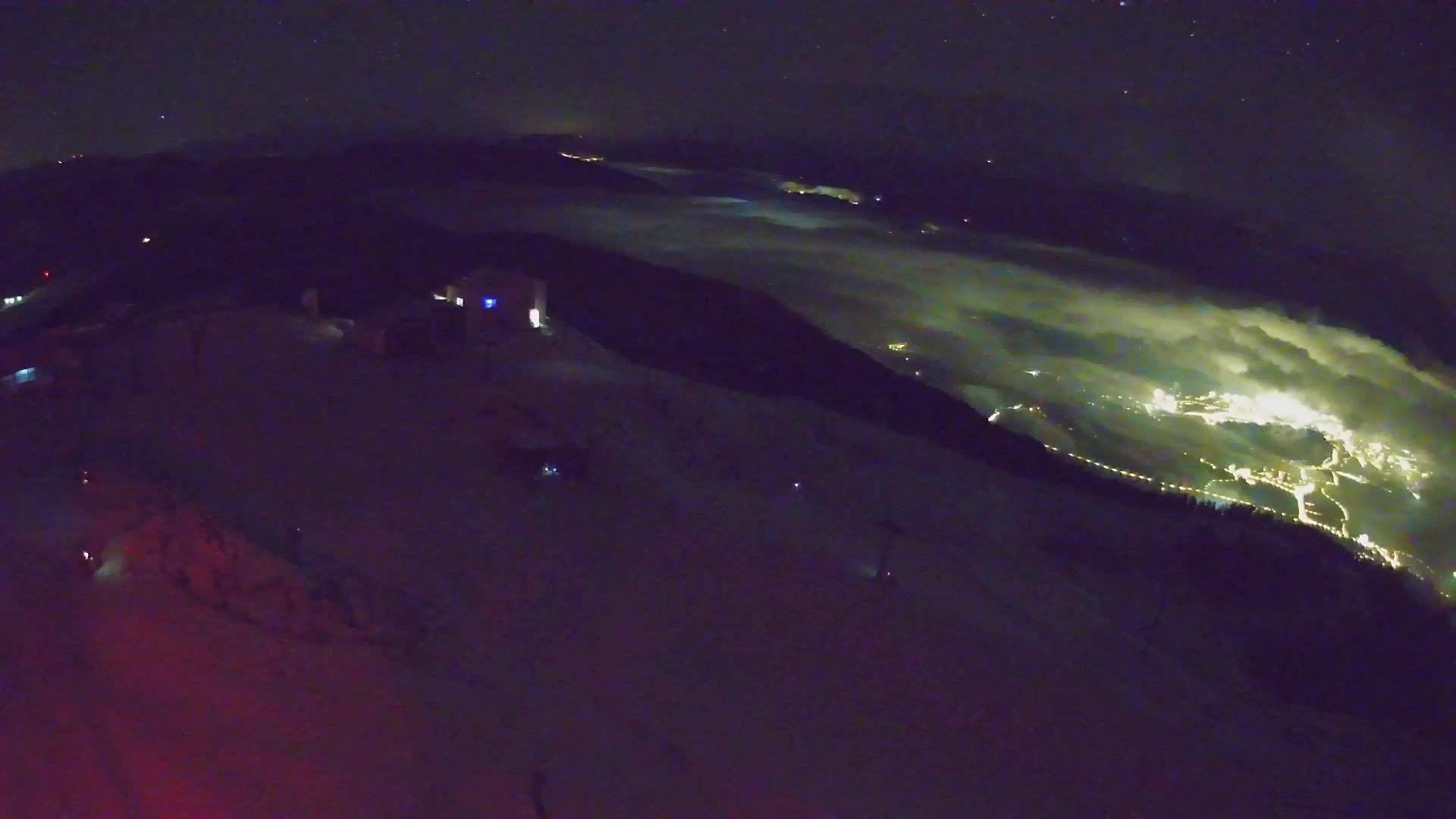 Skigebiet Kronplatz Gipfel | Blick auf Bruneck