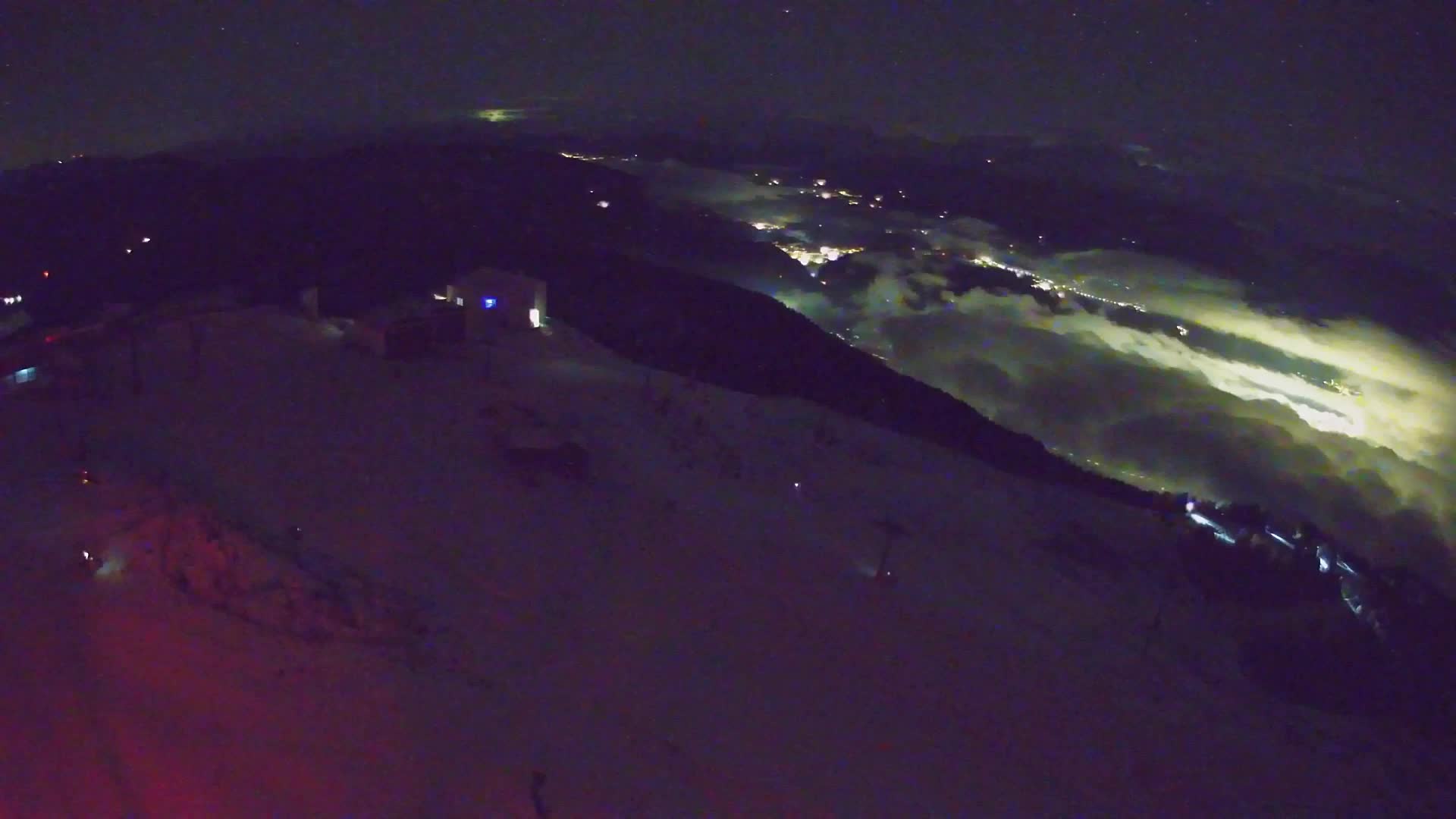 Kronplatz peak Ski resort | view to Bruneck