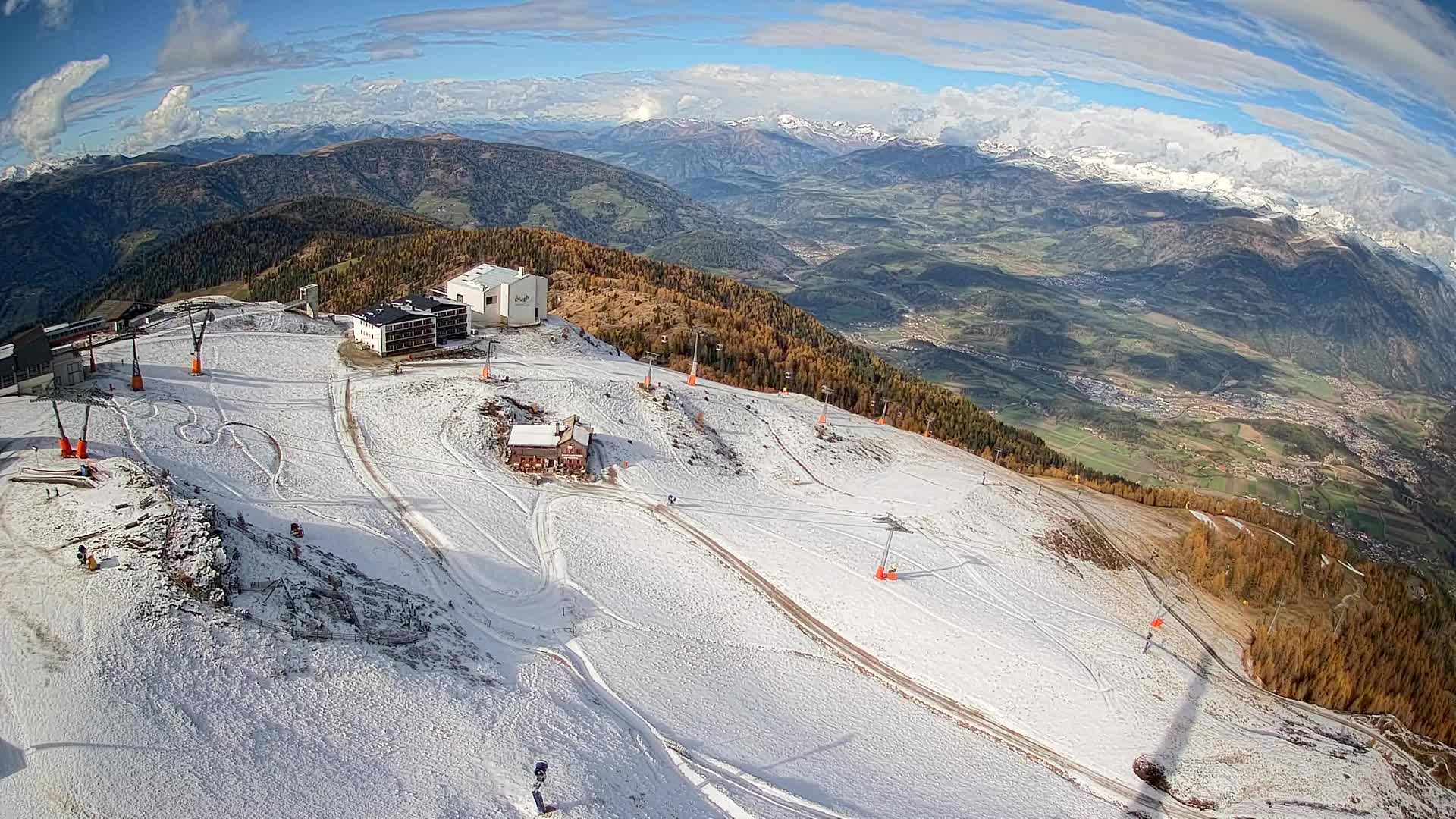 Skijalište Kronplatz – vrh | pogled na Bruneck