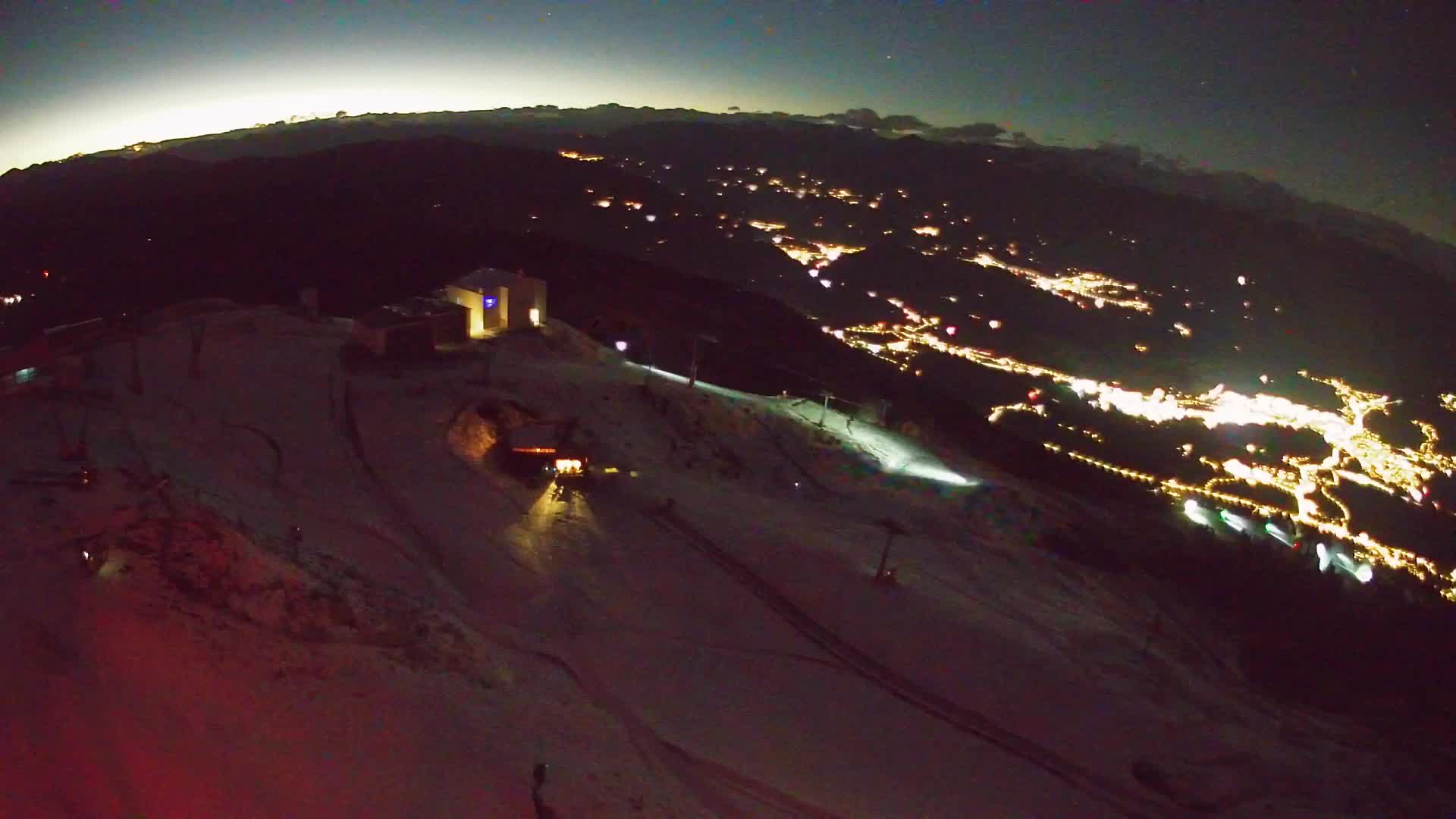 Smučišče Kronplatz – vrh | pogled na Bruneck
