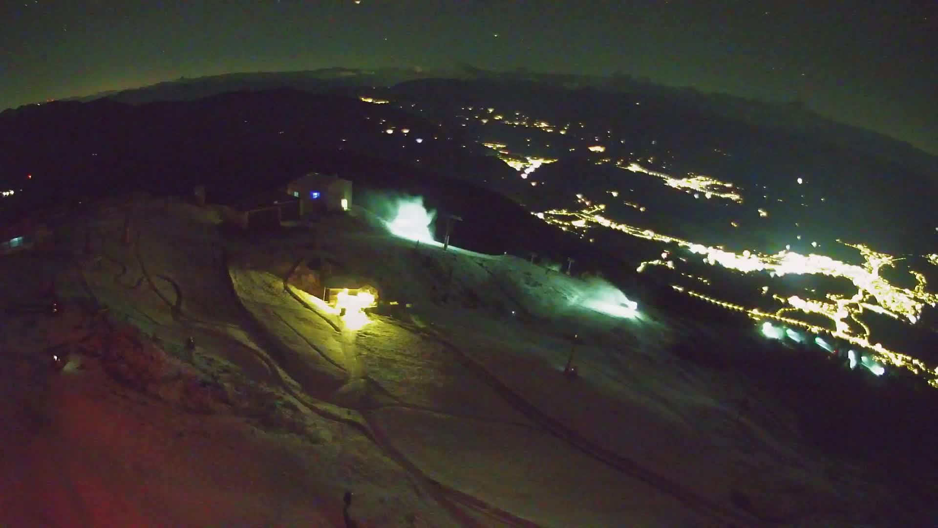 Smučišče Kronplatz – vrh | pogled na Bruneck