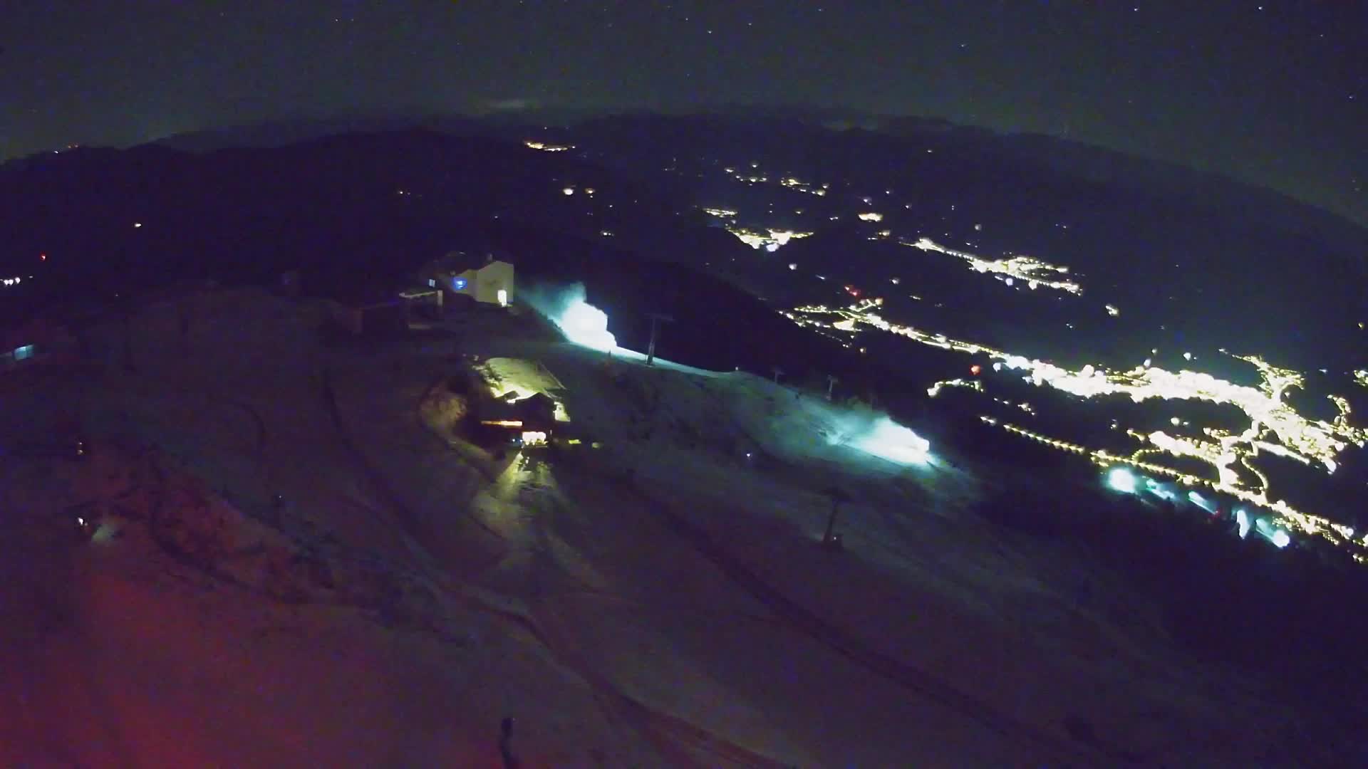 Kronplatz peak Ski resort | view to Bruneck
