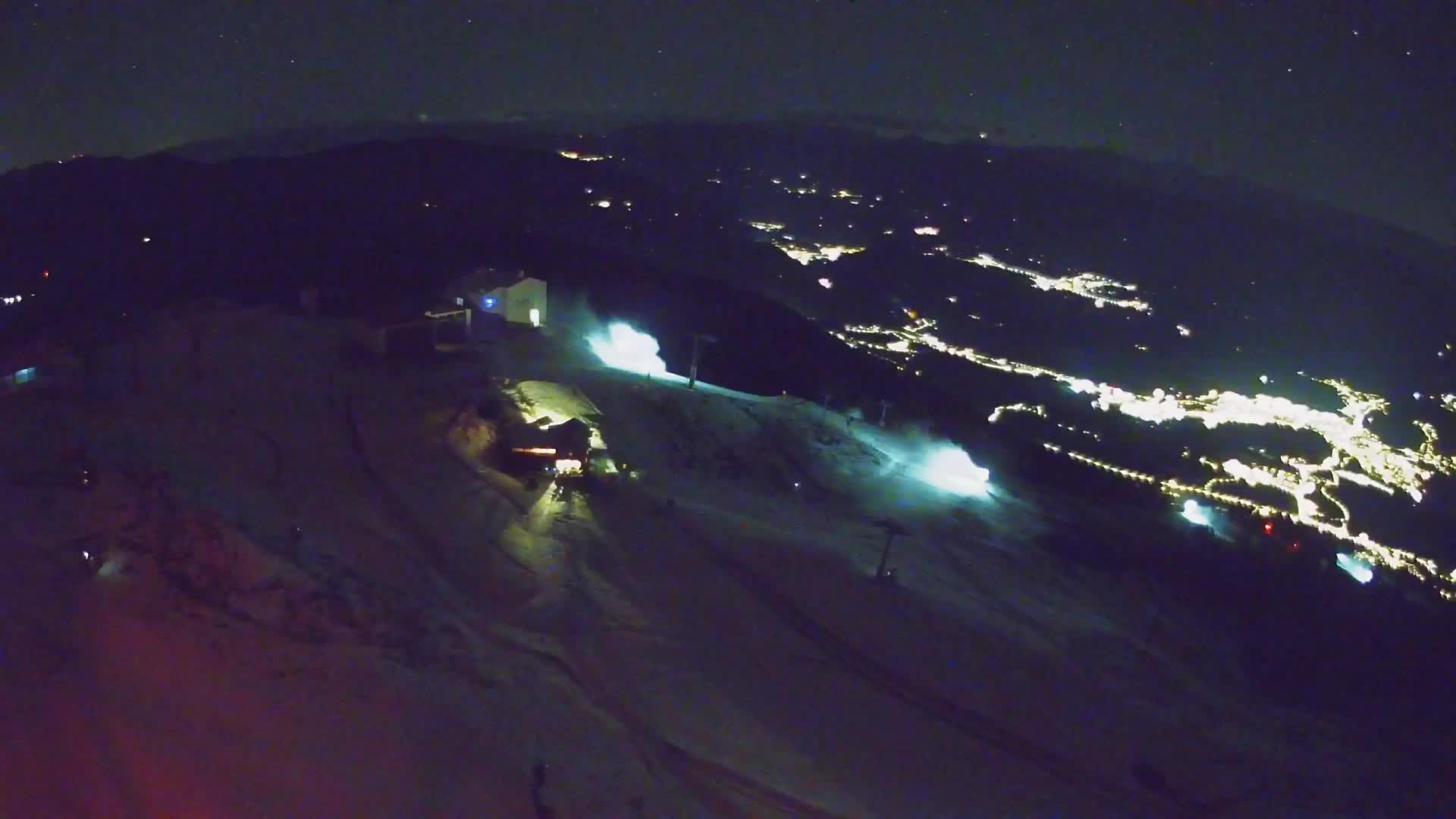 Station de ski Kronplatz sommet | vue sur Brunico