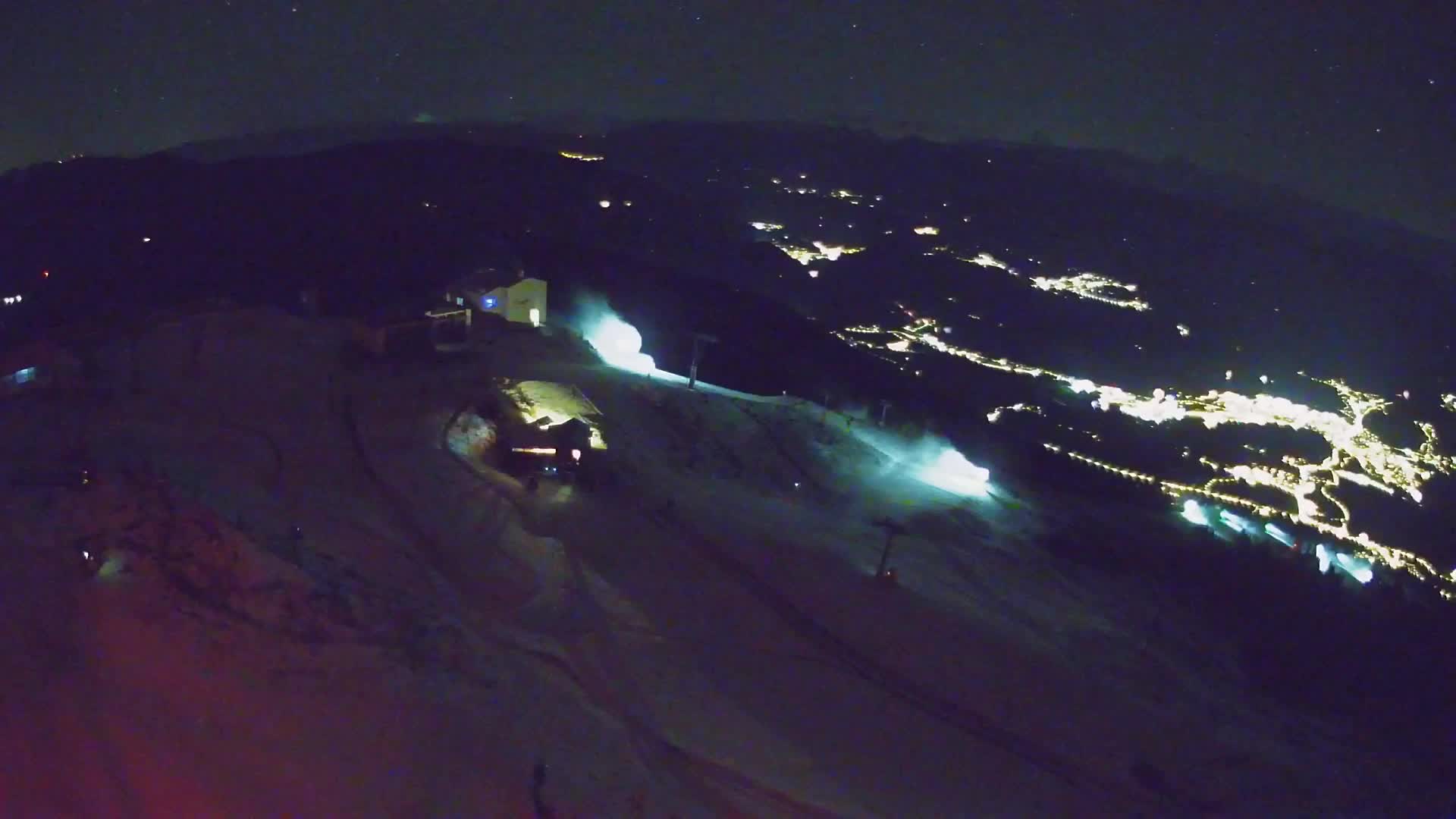 Skigebiet Kronplatz Gipfel | Blick auf Bruneck