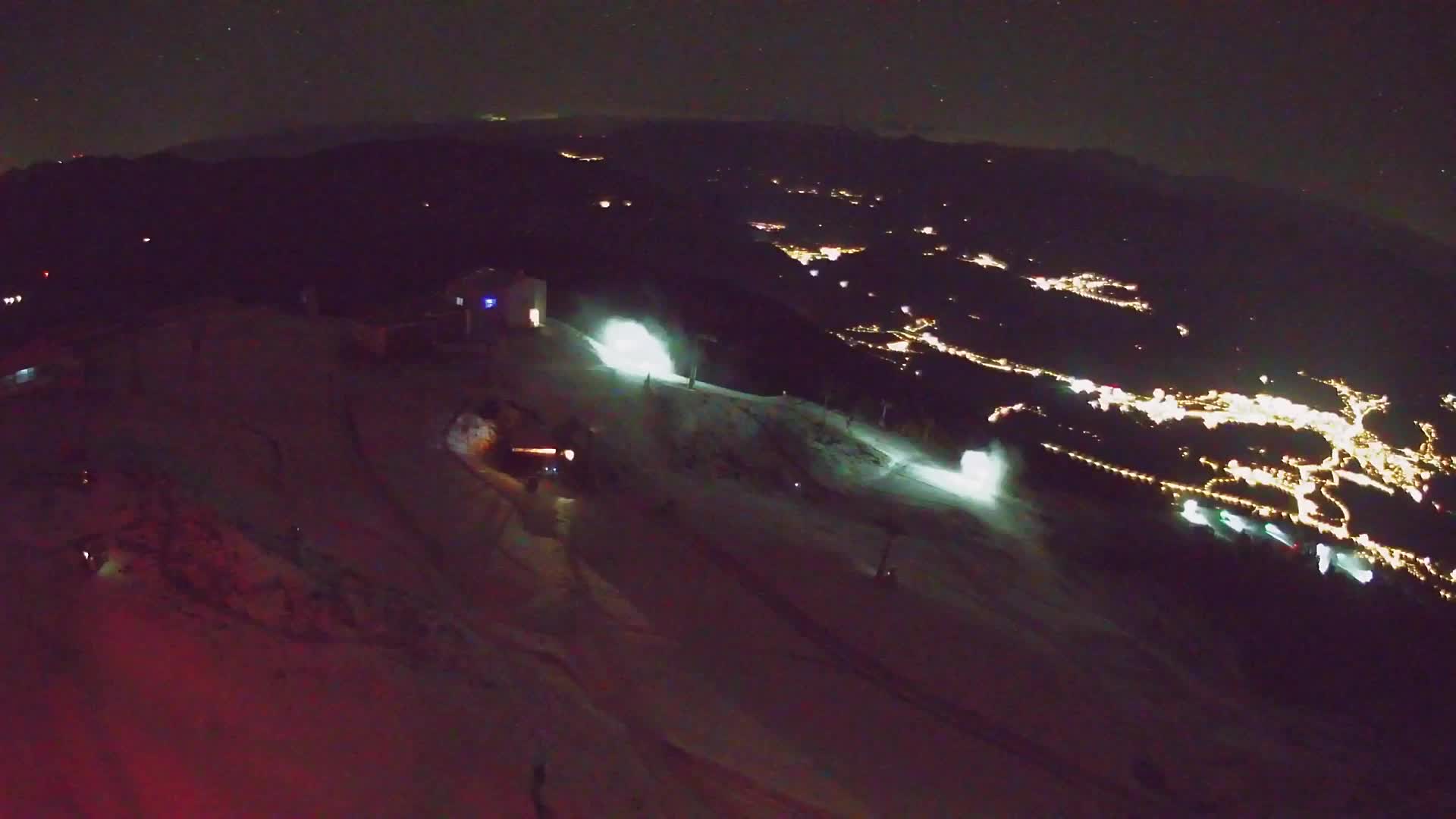 Kronplatz peak Ski resort | view to Bruneck