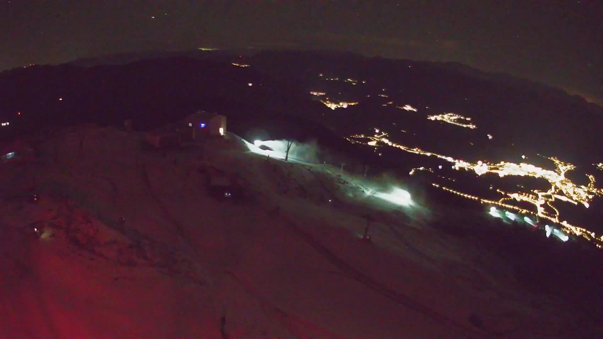 Kronplatz peak Ski resort | view to Bruneck