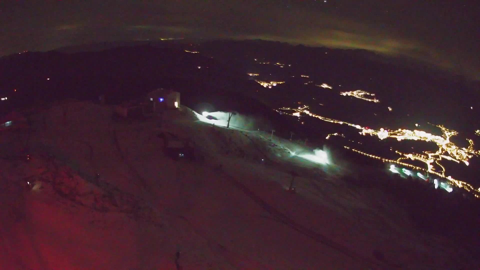 Kronplatz peak Ski resort | view to Bruneck