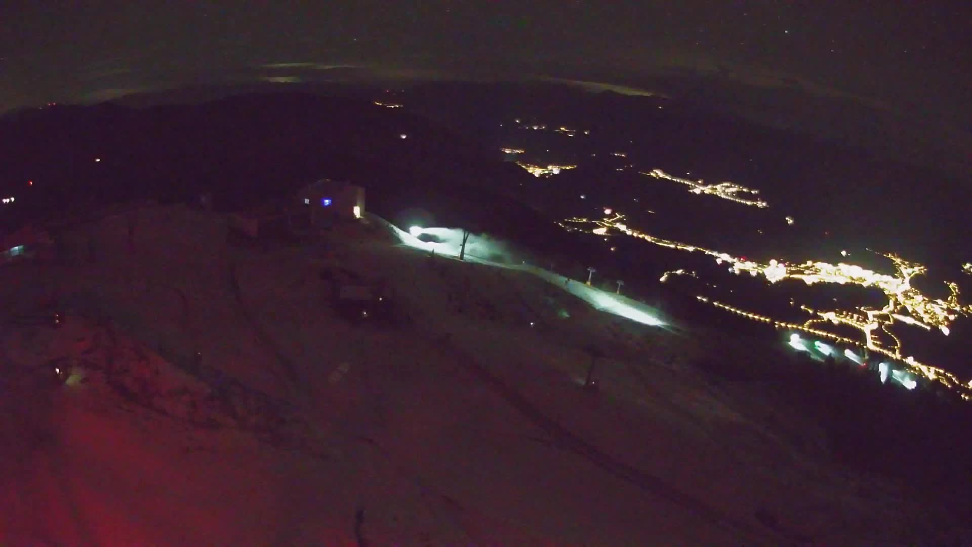 Kronplatz peak Ski resort | view to Bruneck