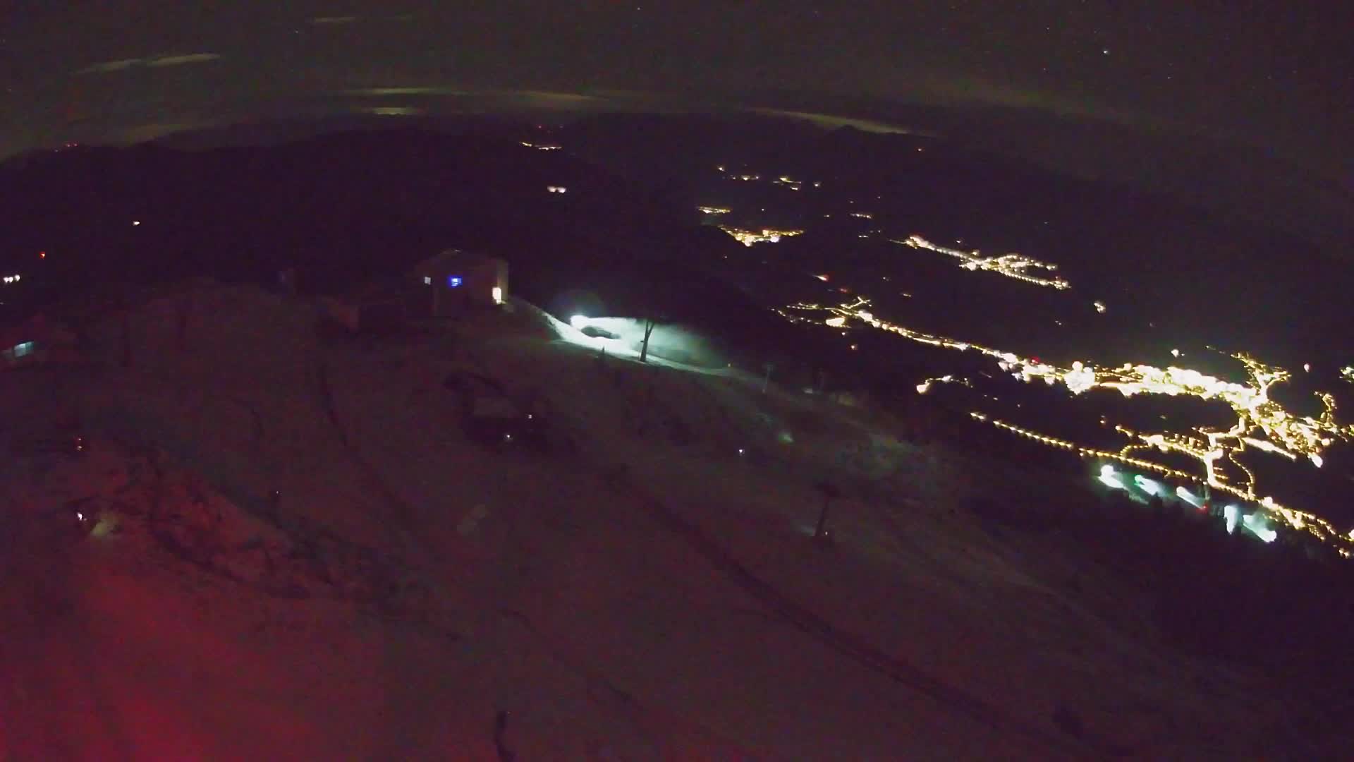 Kronplatz peak Ski resort | view to Bruneck