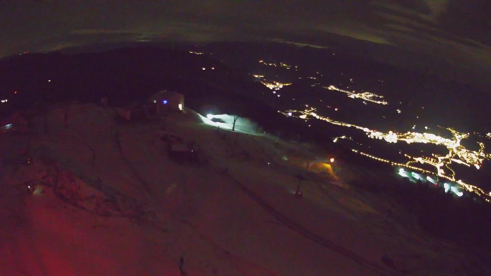 Skigebiet Kronplatz Gipfel | Blick auf Bruneck