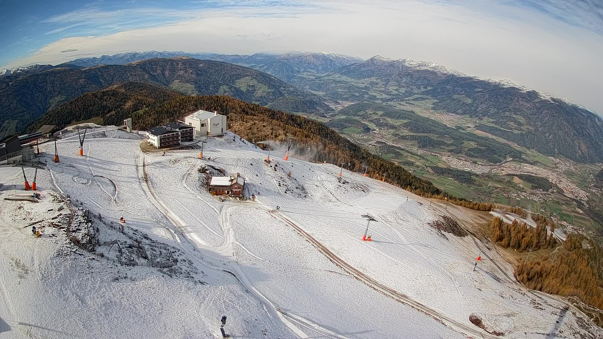 Skijalište Kronplatz – vrh | pogled na Bruneck