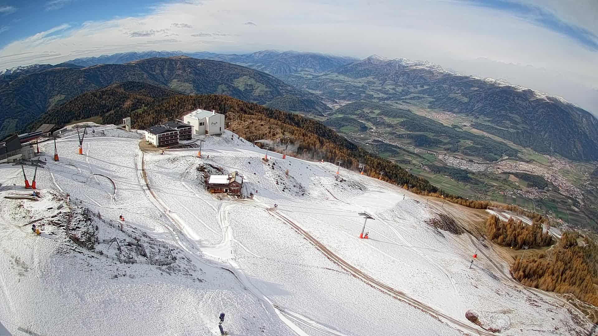 Skijalište Kronplatz – vrh | pogled na Bruneck