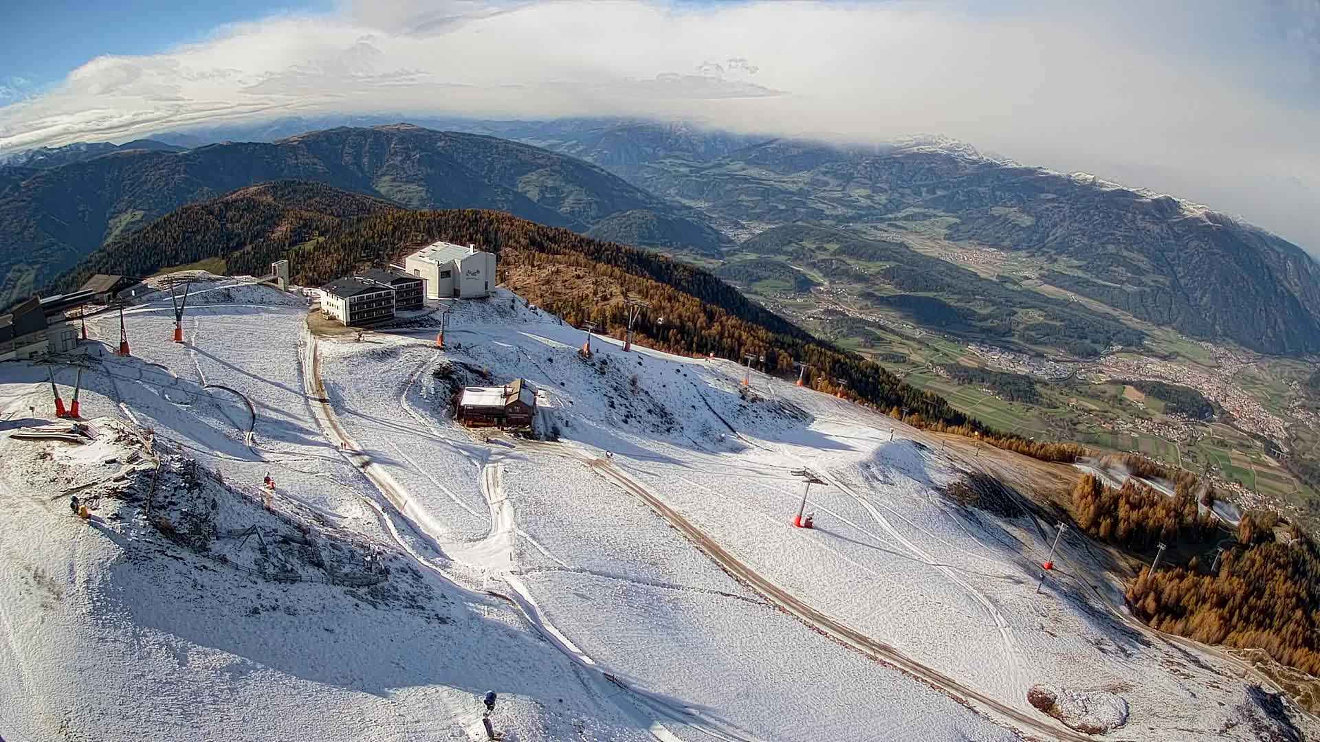 Skijalište Kronplatz – vrh | pogled na Bruneck