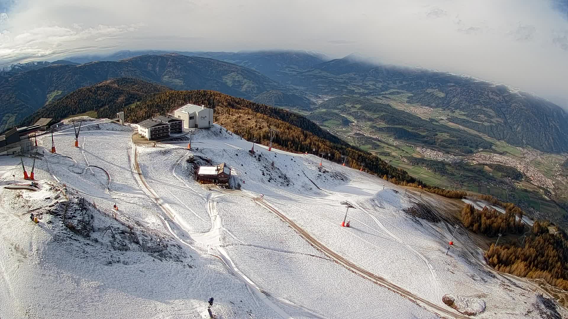 Skijalište Kronplatz – vrh | pogled na Bruneck