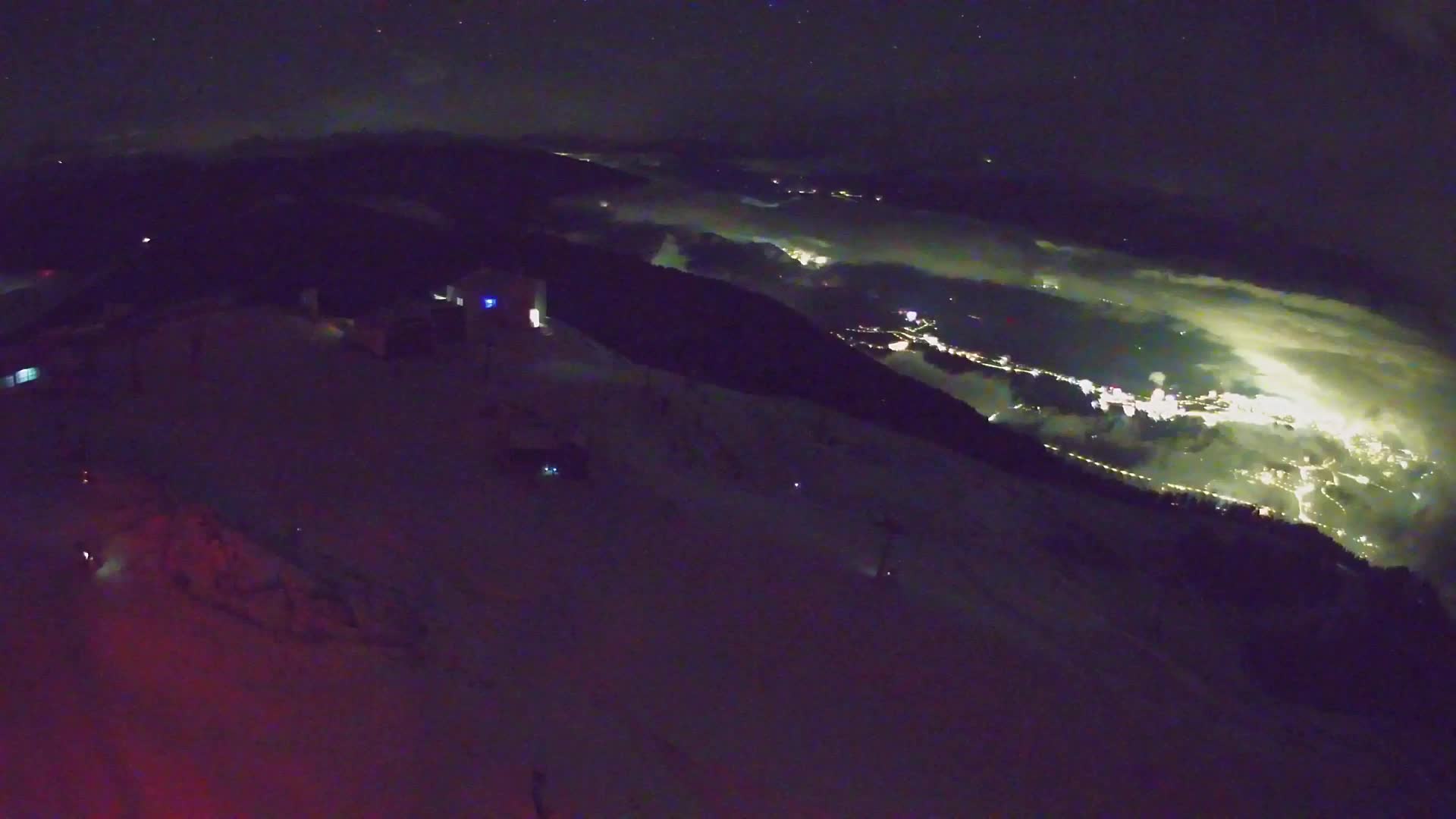 Kronplatz peak Ski resort | view to Bruneck