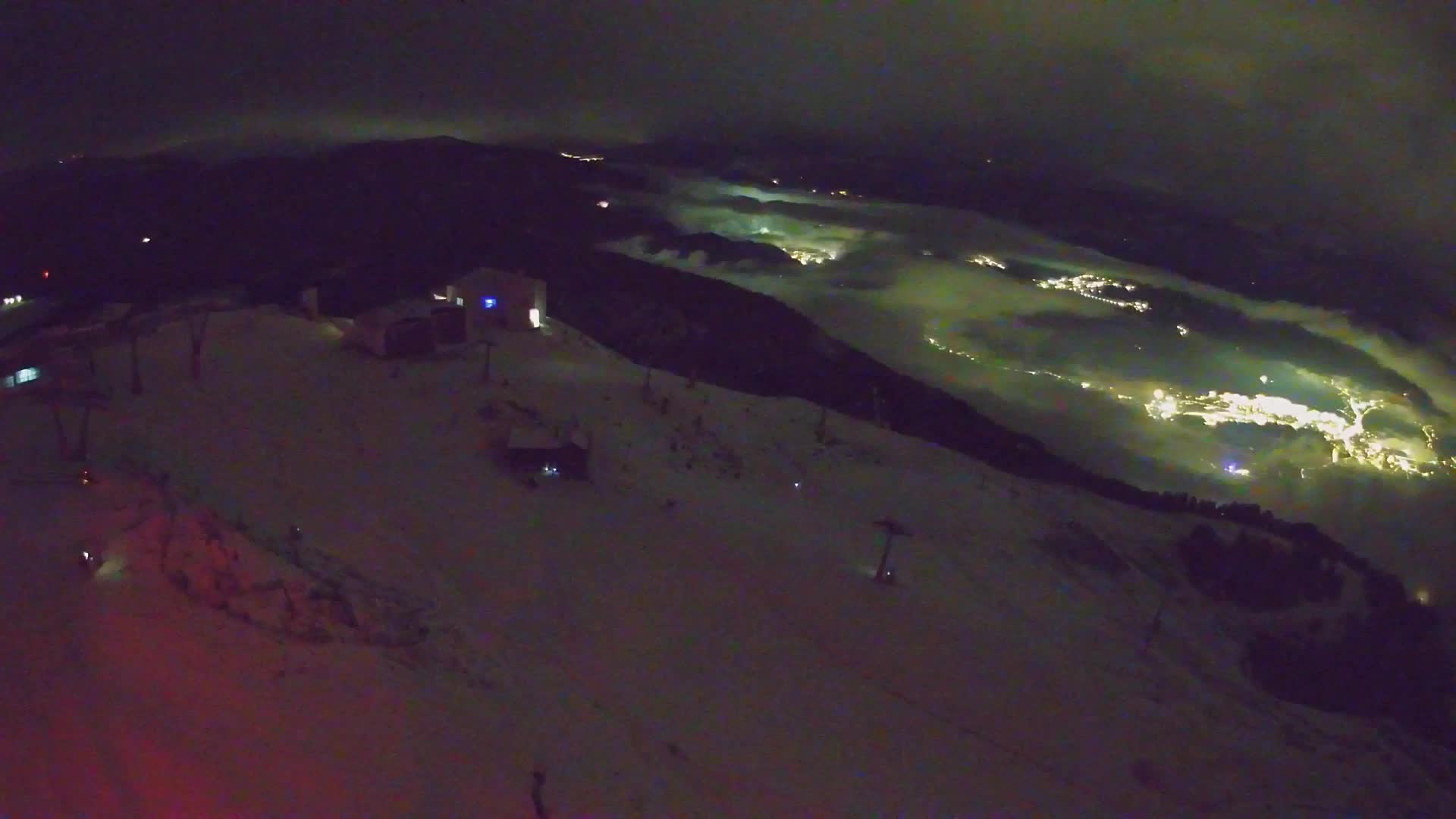 Skigebiet Kronplatz Gipfel | Blick auf Bruneck