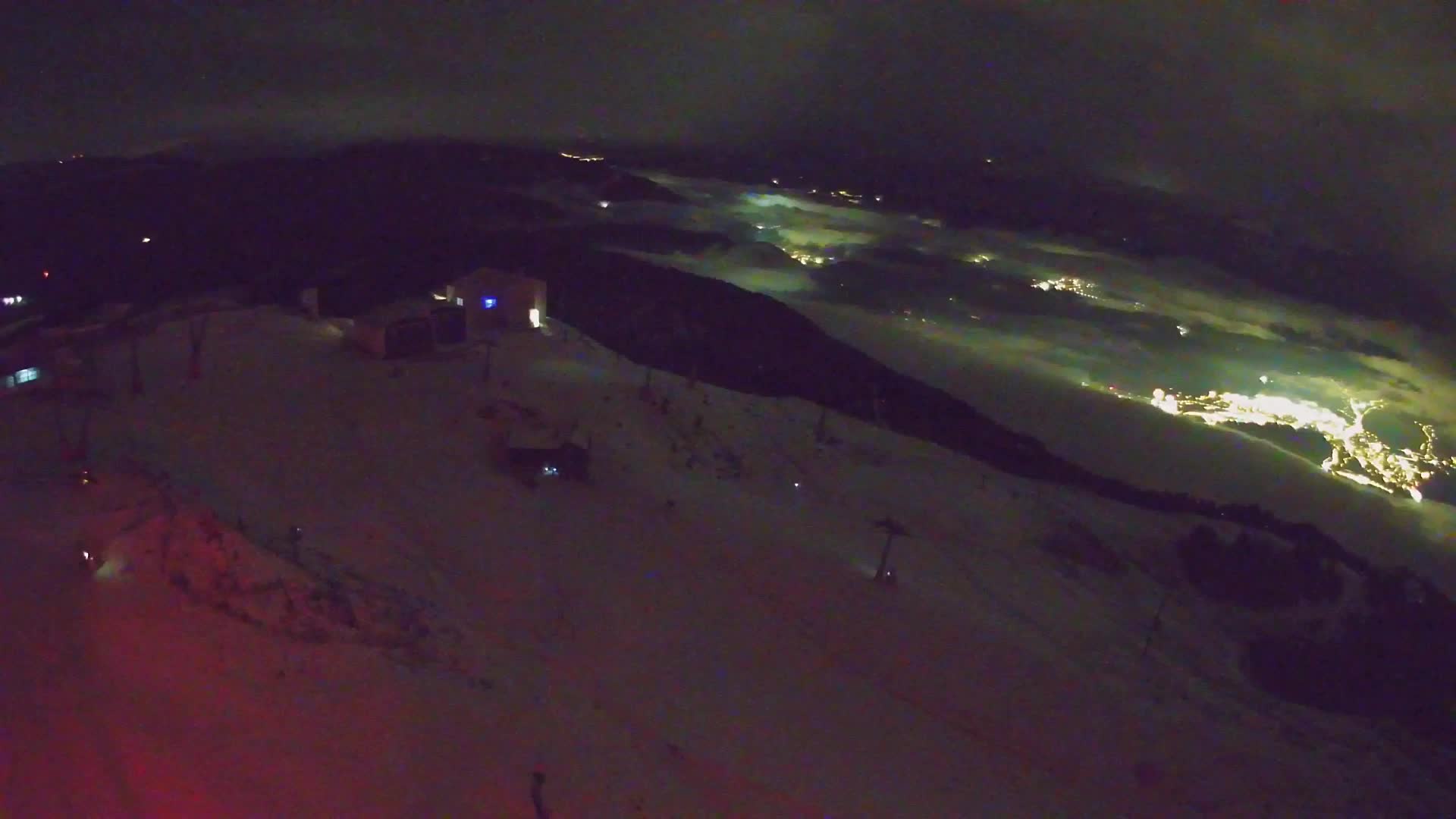 Kronplatz peak Ski resort | view to Bruneck