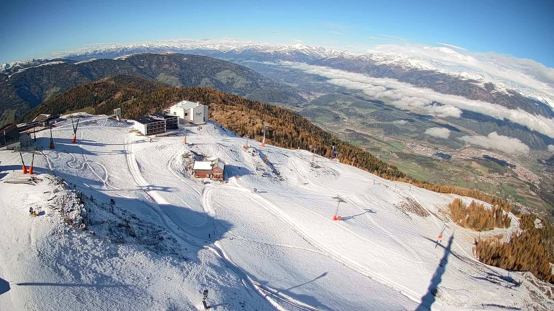 Skijalište Kronplatz – vrh | pogled na Bruneck