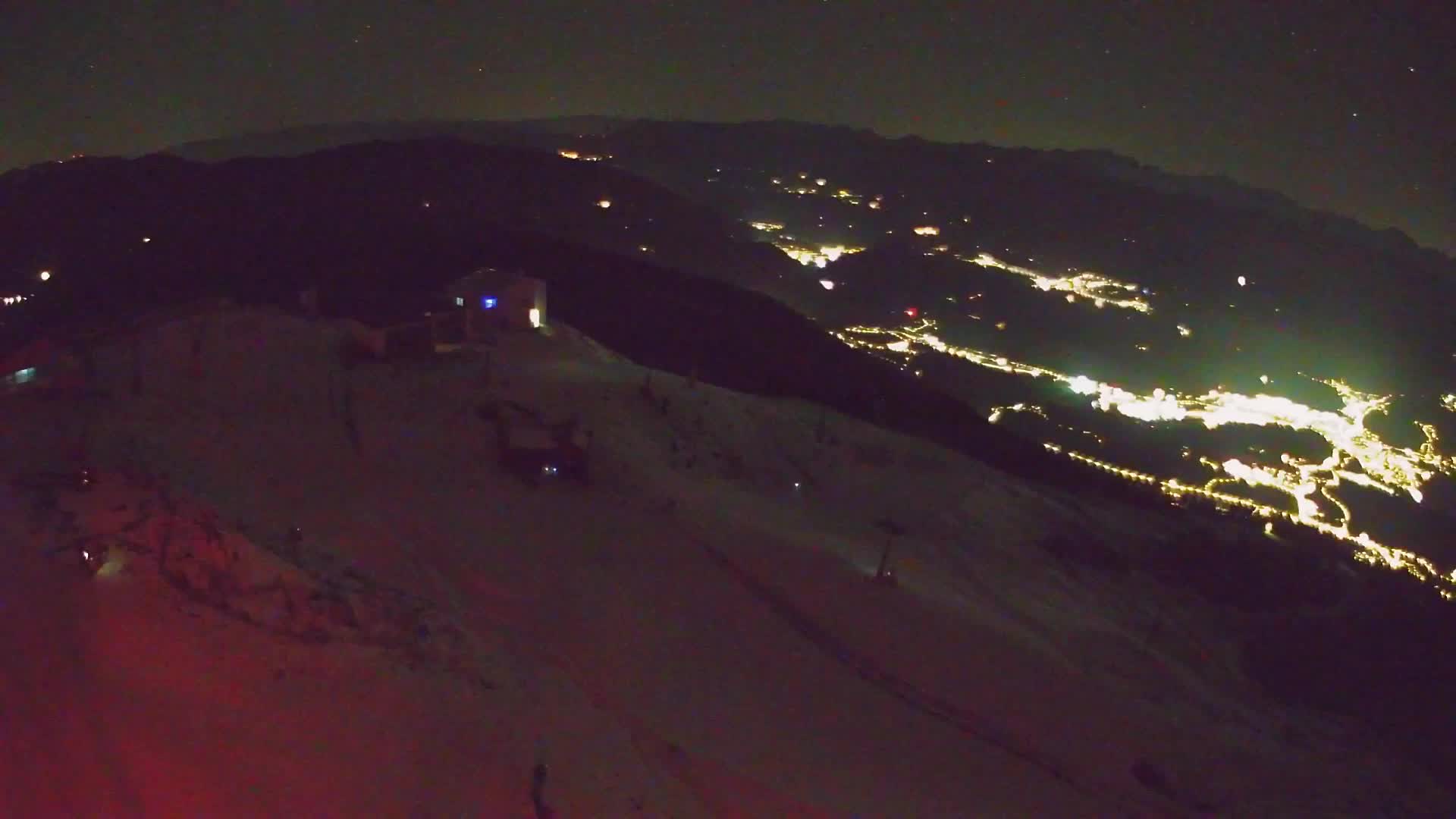 Kronplatz peak Ski resort | view to Bruneck