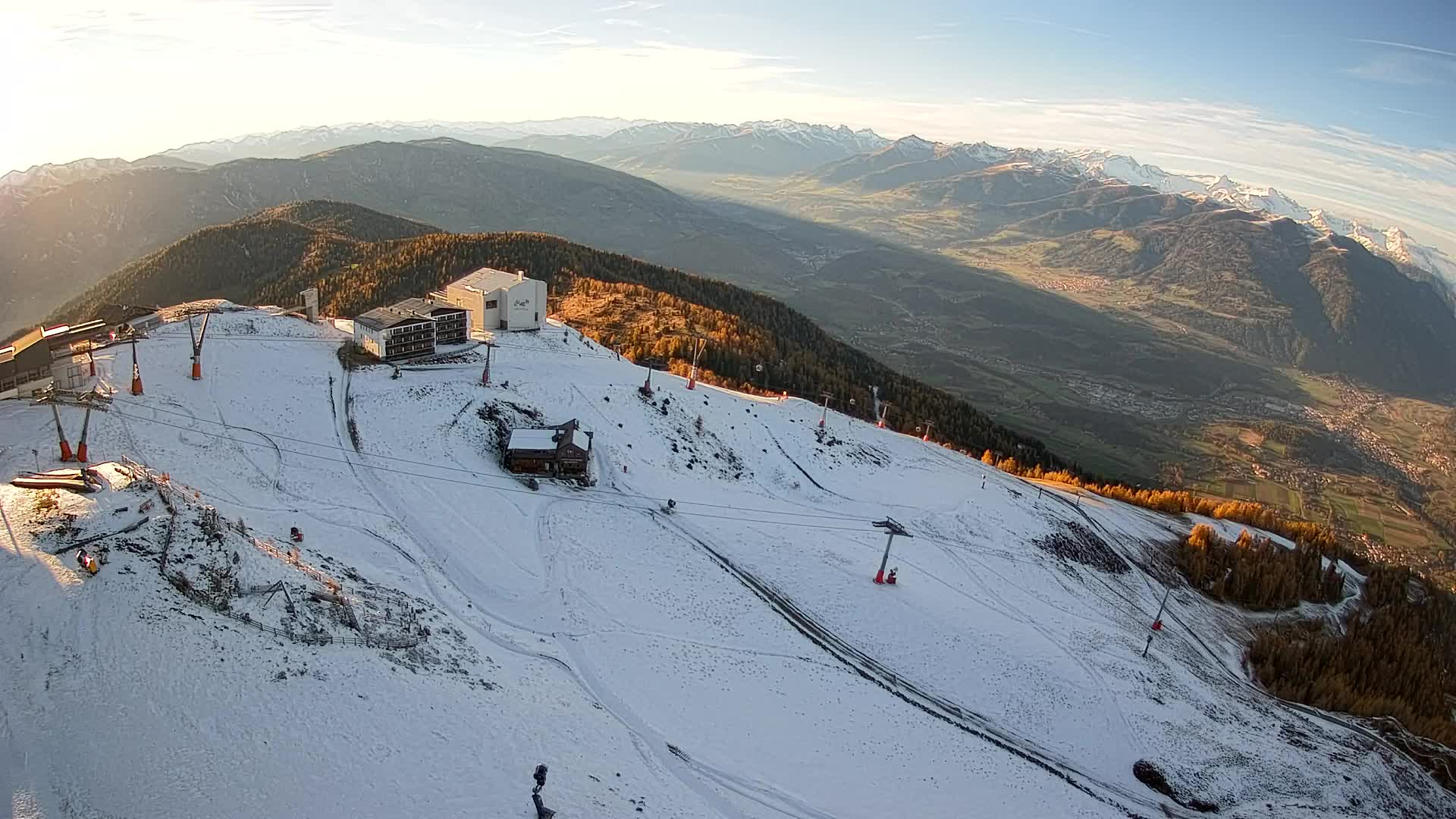 Smučišče Kronplatz – vrh | pogled na Bruneck