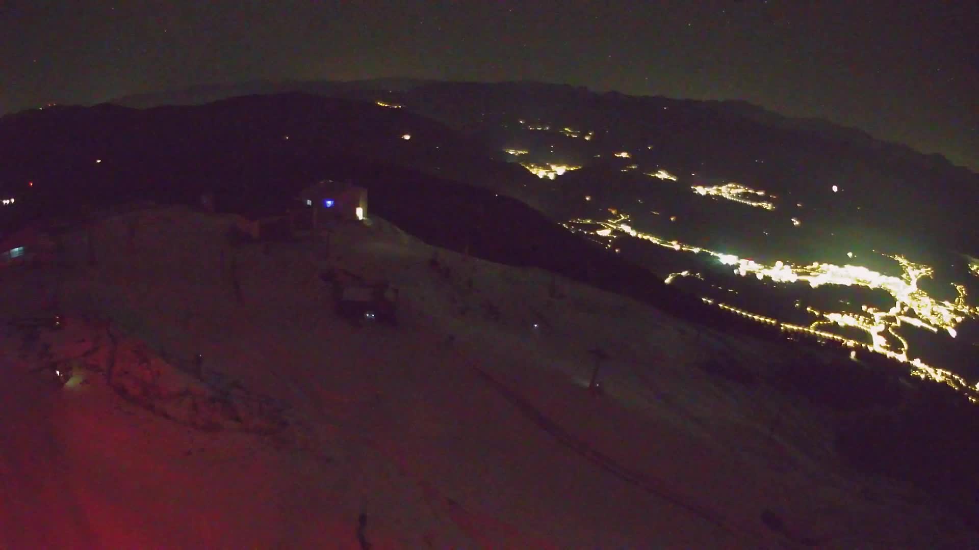 Smučišče Kronplatz – vrh | pogled na Bruneck