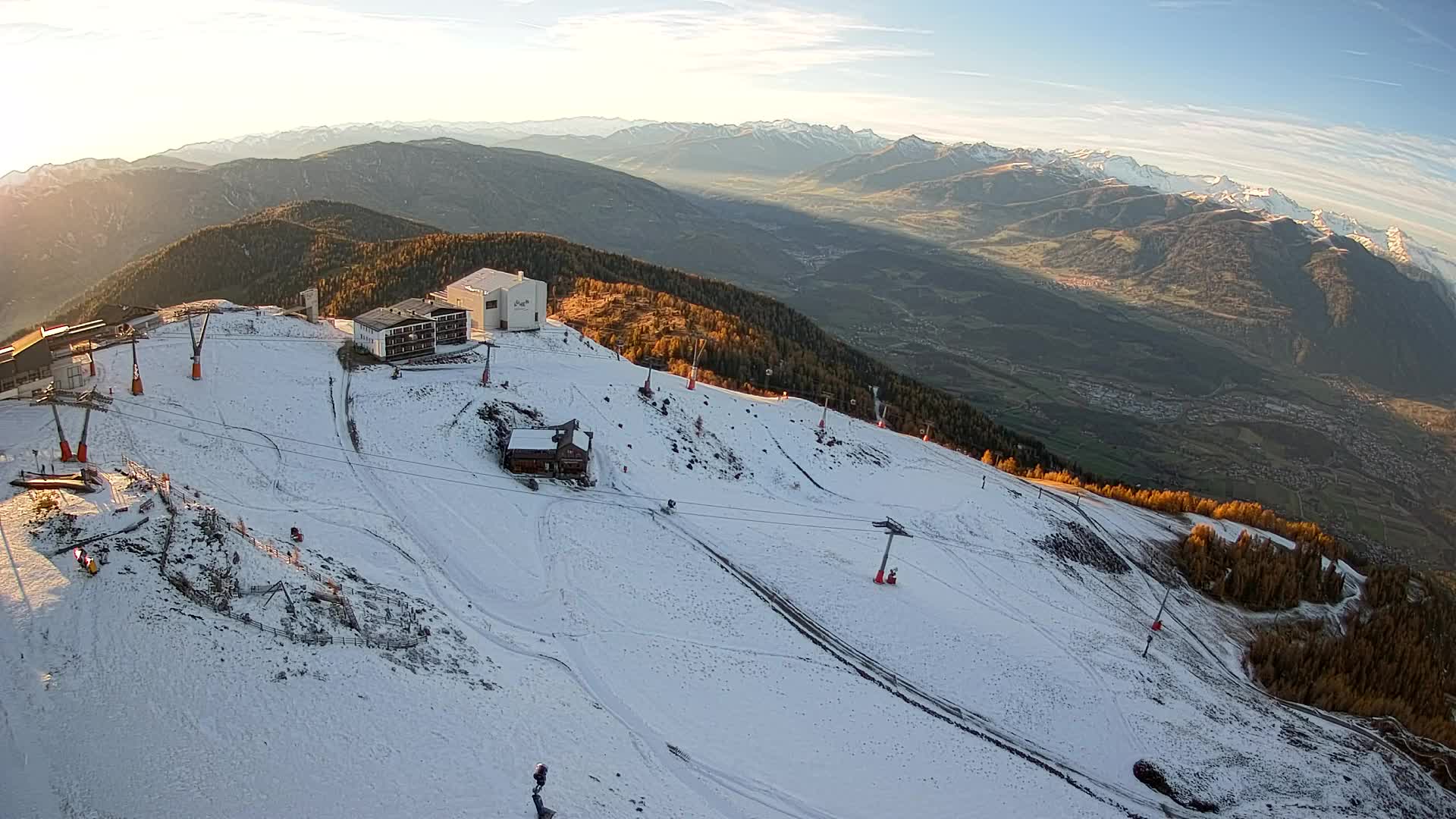 Smučišče Kronplatz – vrh | pogled na Bruneck