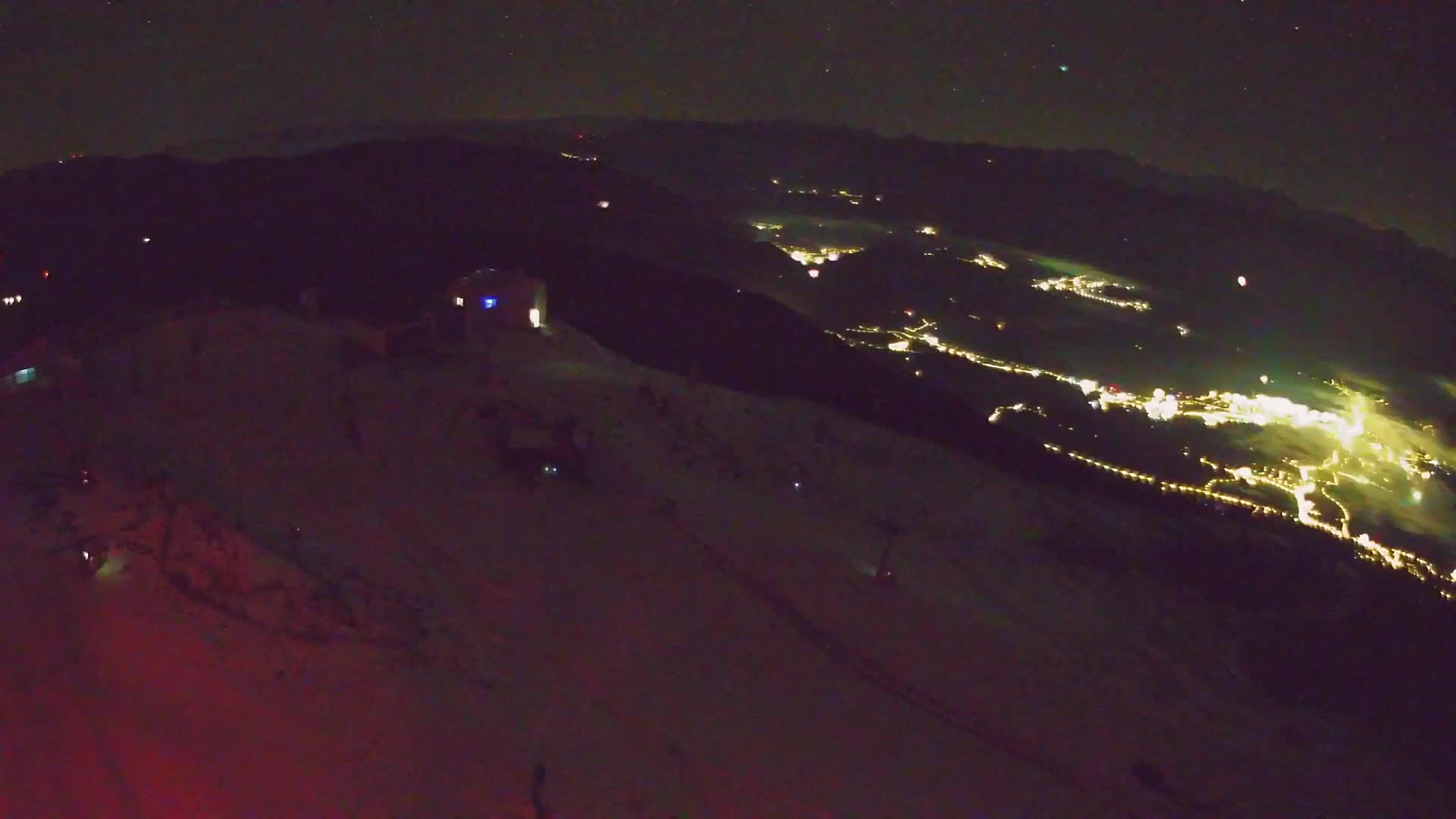 Kronplatz peak Ski resort | view to Bruneck