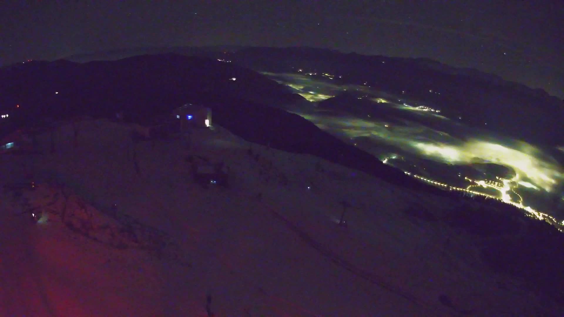 Kronplatz peak Ski resort | view to Bruneck