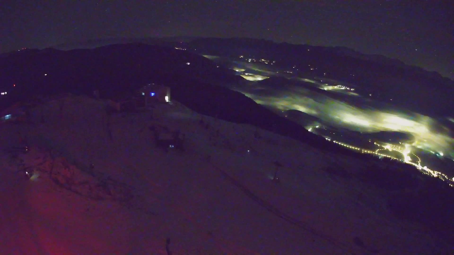 Kronplatz peak Ski resort | view to Bruneck