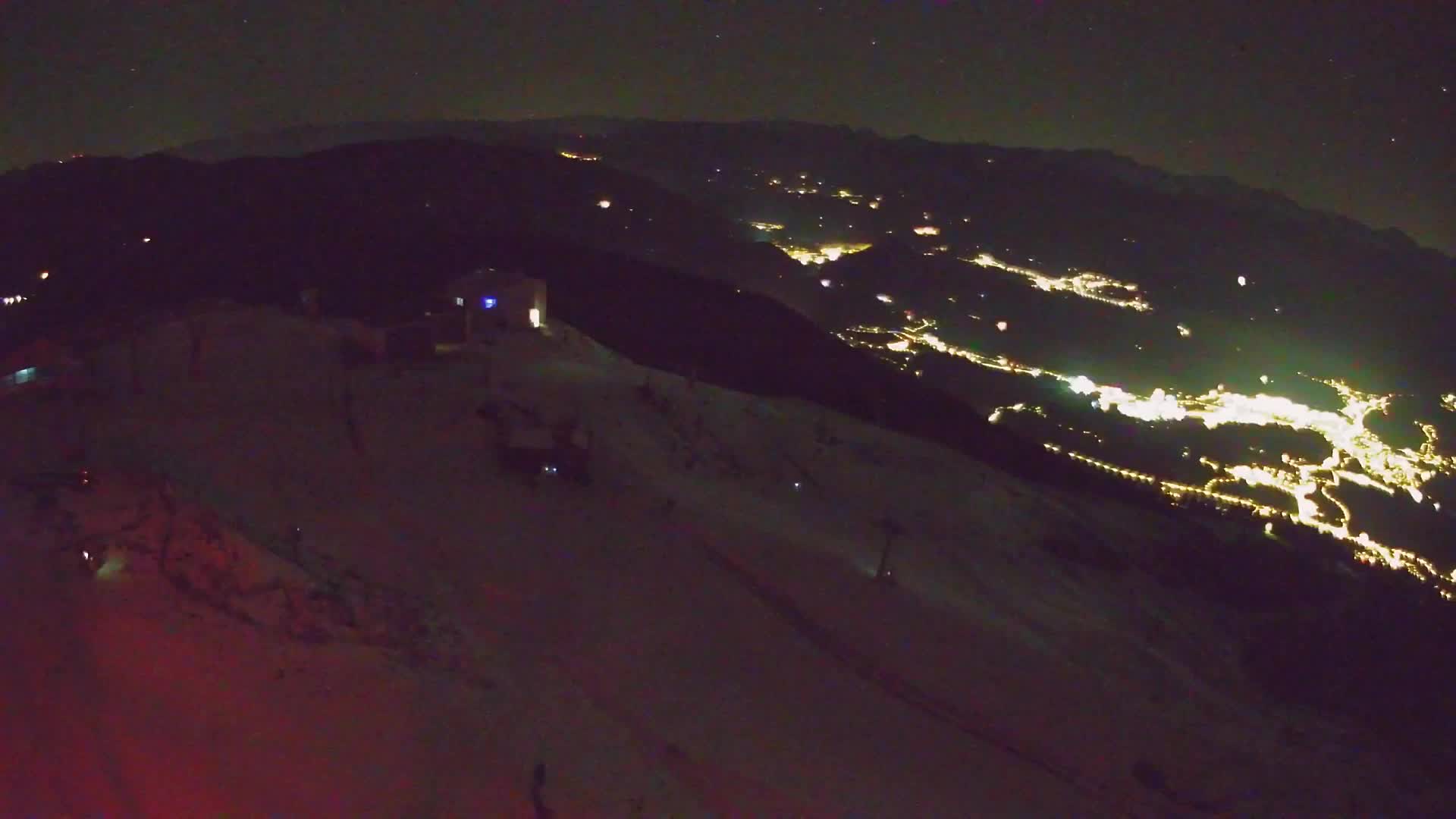 Kronplatz peak Ski resort | view to Bruneck