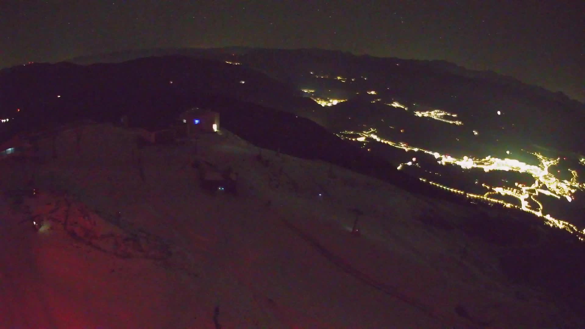 Stazione sciistica di Plan de Corones | vista su Brunico